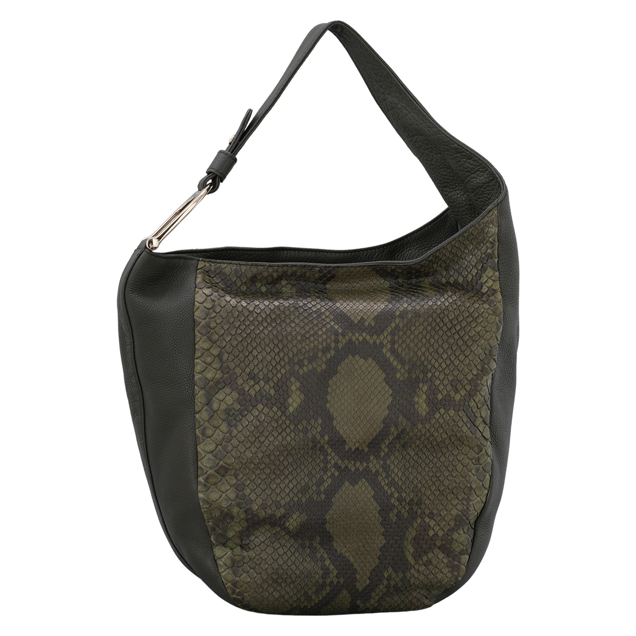 GUCCI(USED)구찌 257050 파이톤 레더 숄더백