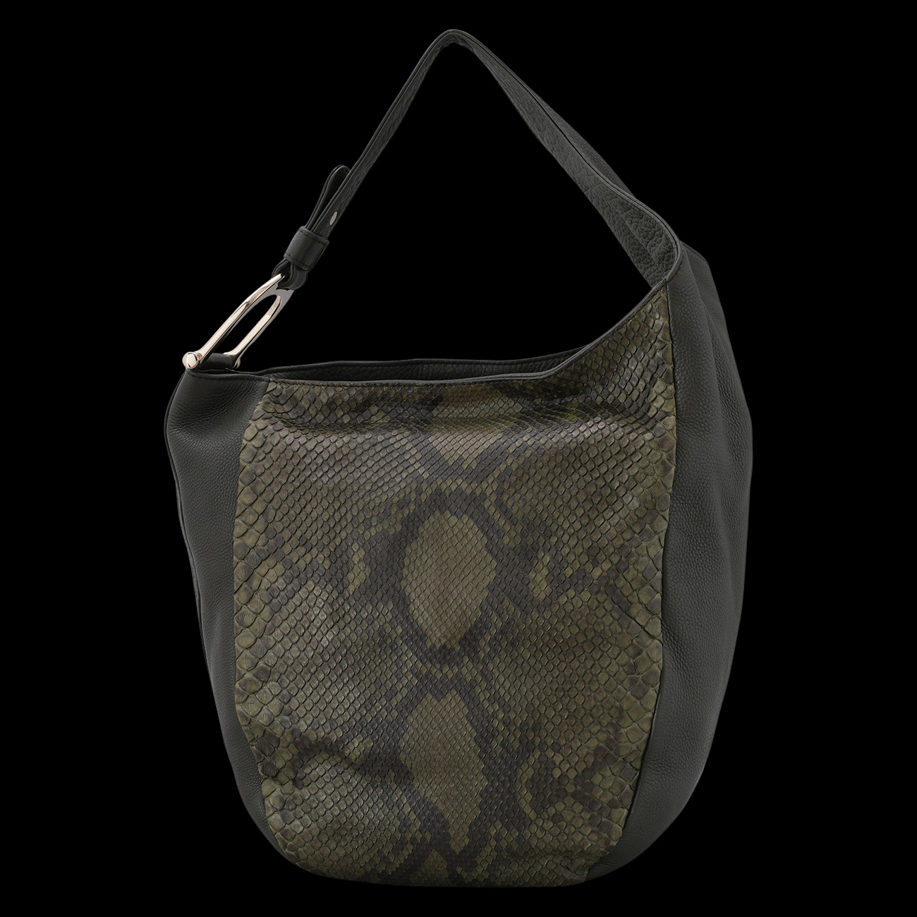 GUCCI(USED)구찌 257050 파이톤 레더 숄더백