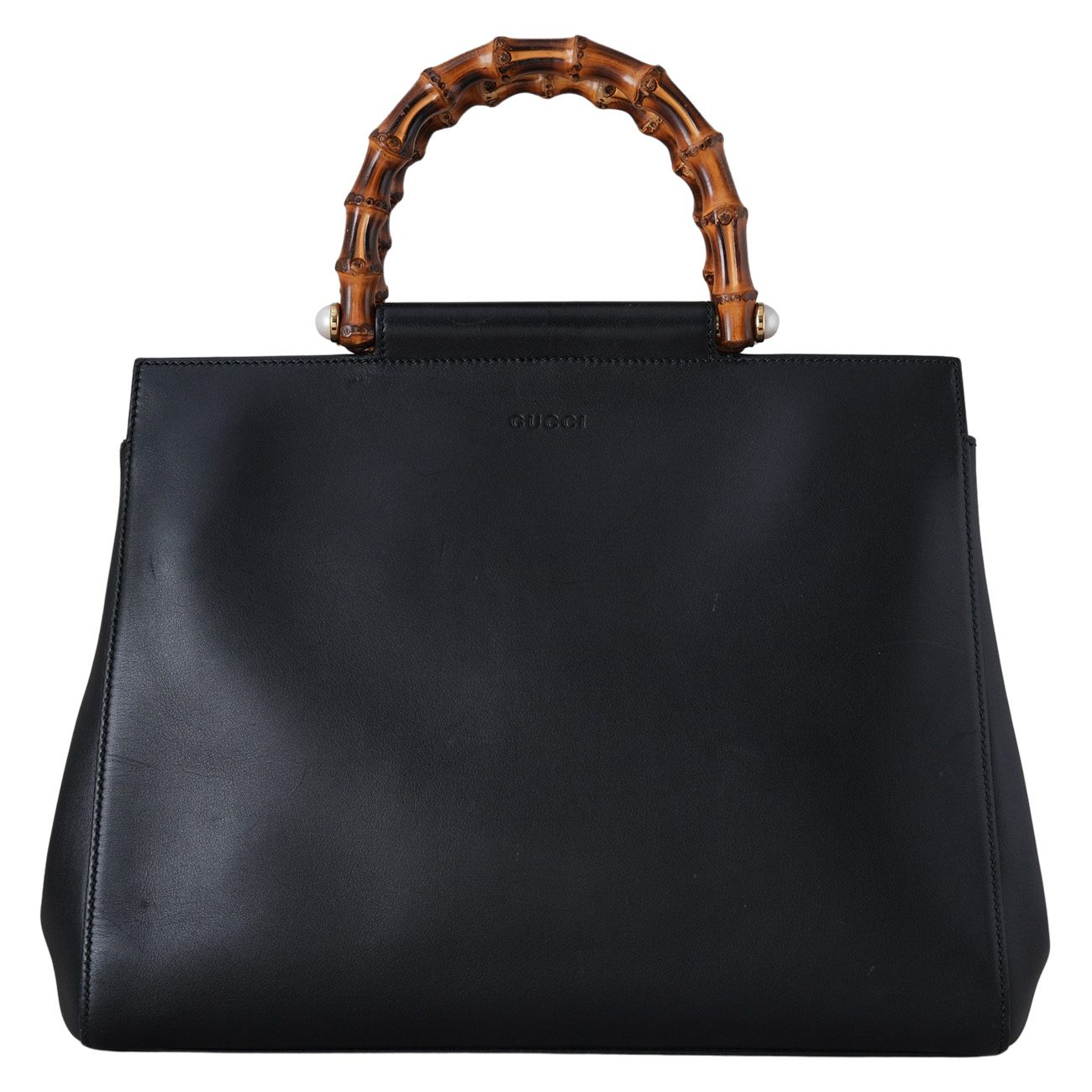 GUCCI(USED)구찌 453766 님페이아 뱀부 탑핸들