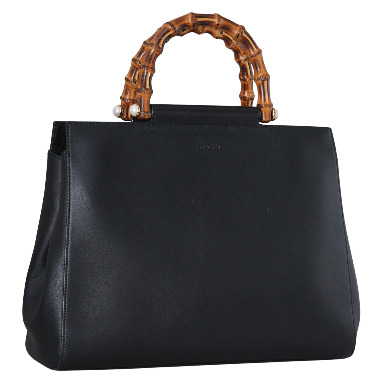 GUCCI(USED)구찌 453766 님페이아 뱀부 탑핸들