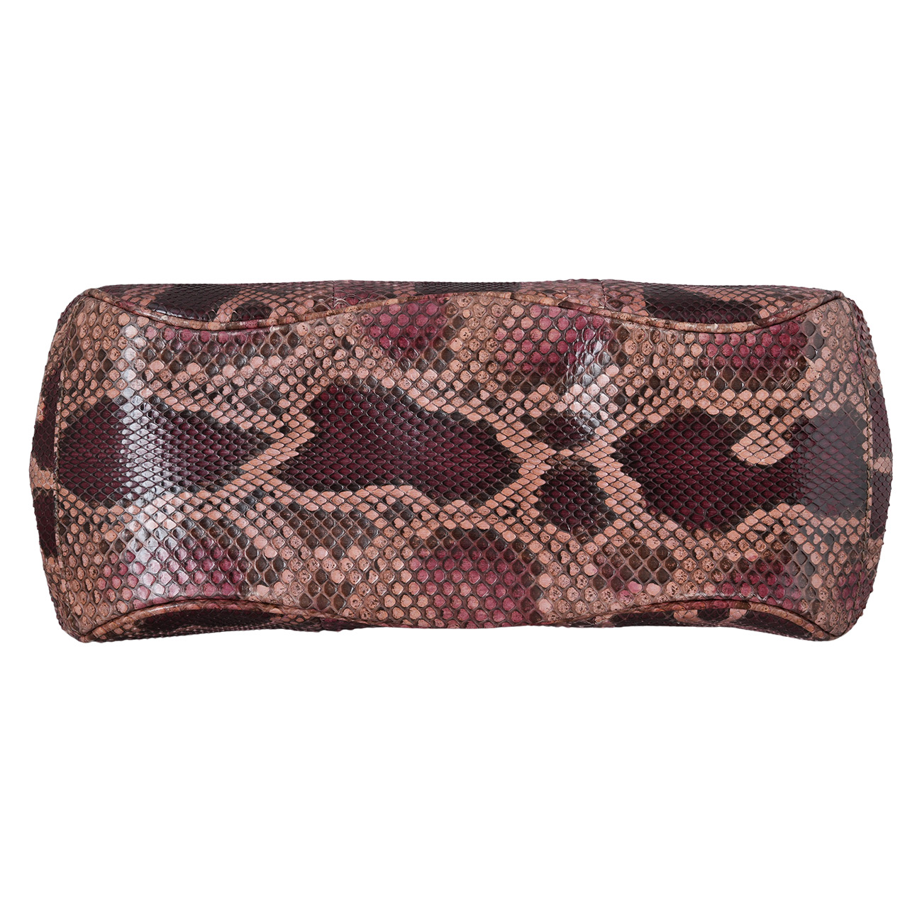 GUCCI(USED)구찌 331830 파이톤 레이디락 토트백