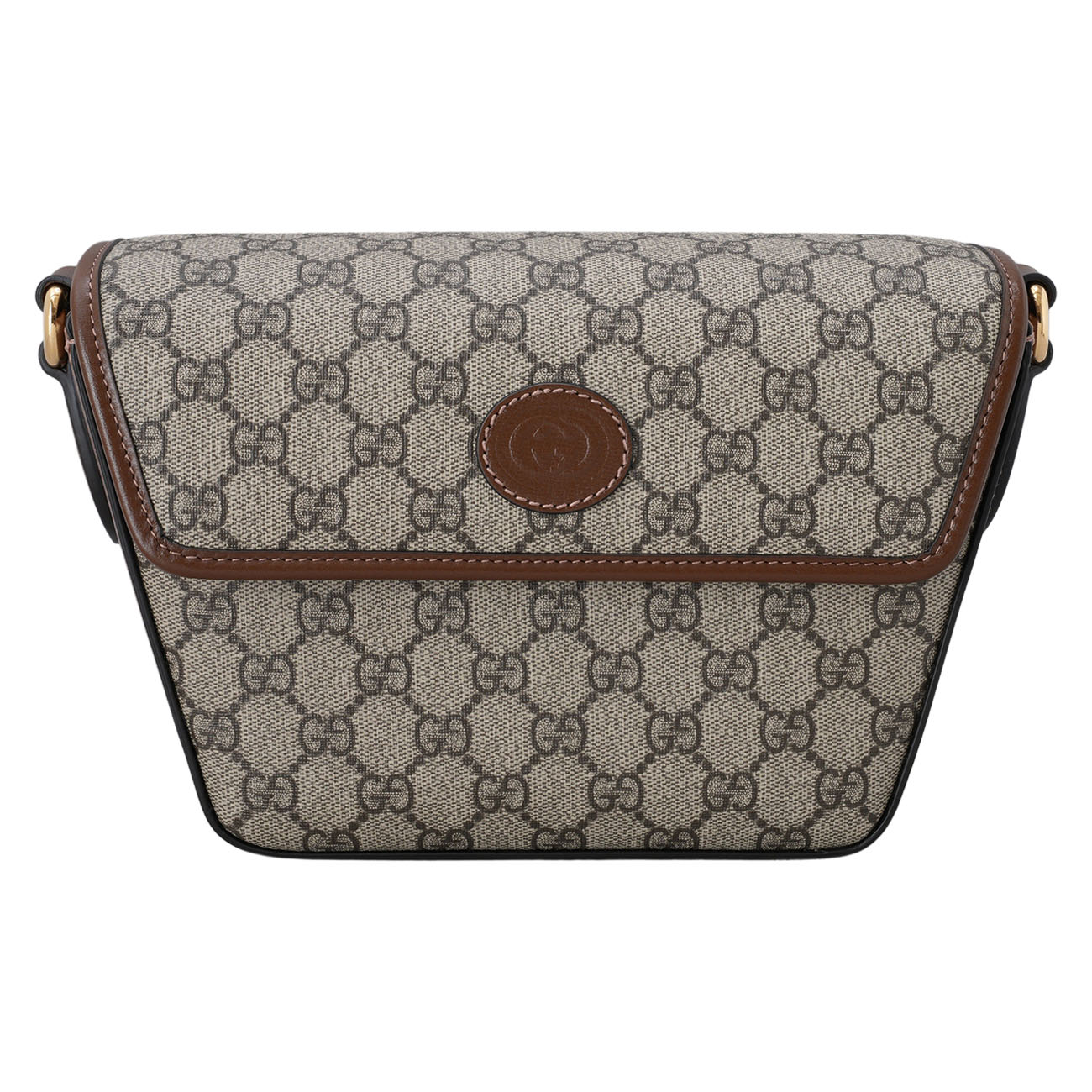 GUCCI(USED)구찌 GG 수프림 캔버스 플랩 숄더백