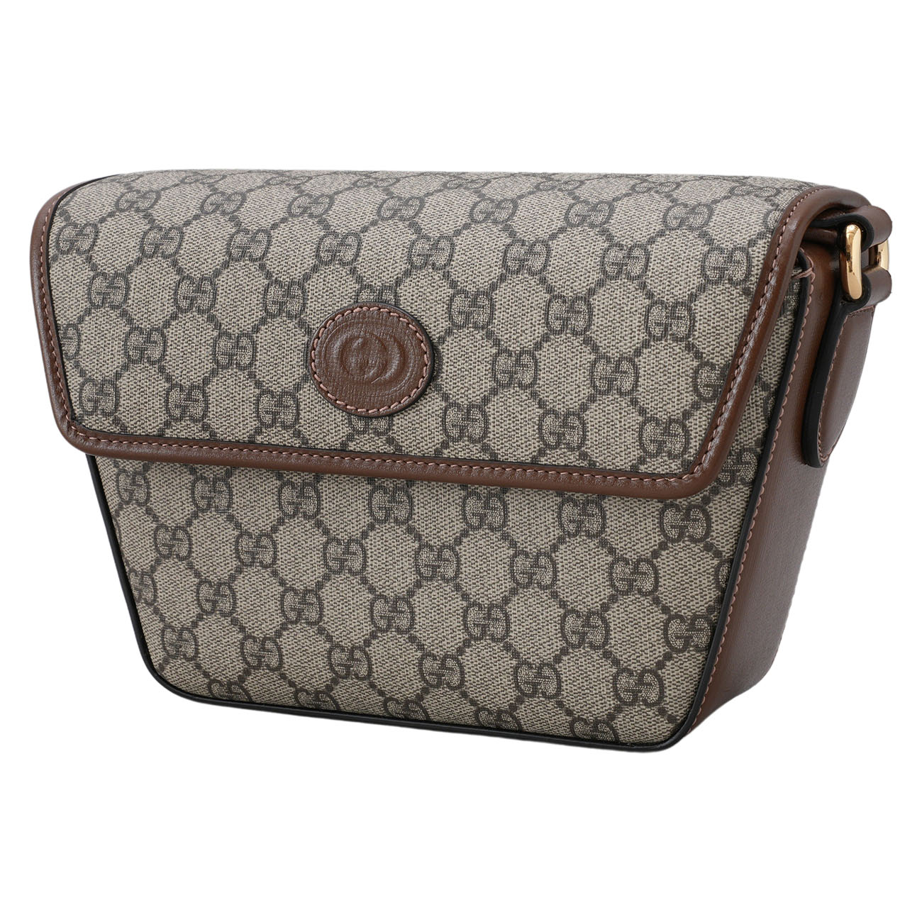GUCCI(USED)구찌 GG 수프림 캔버스 플랩 숄더백