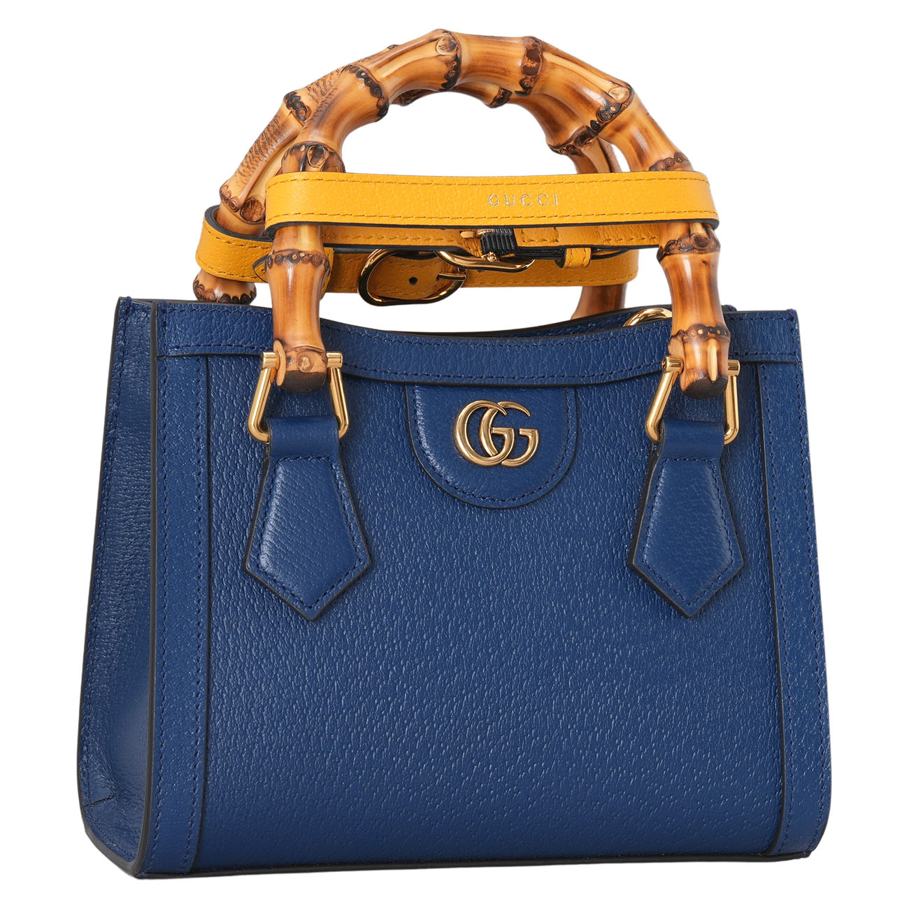 GUCCI(USED)구찌 702732 다이애나 뱀부 미니 탑핸들 토트겸 숄더백