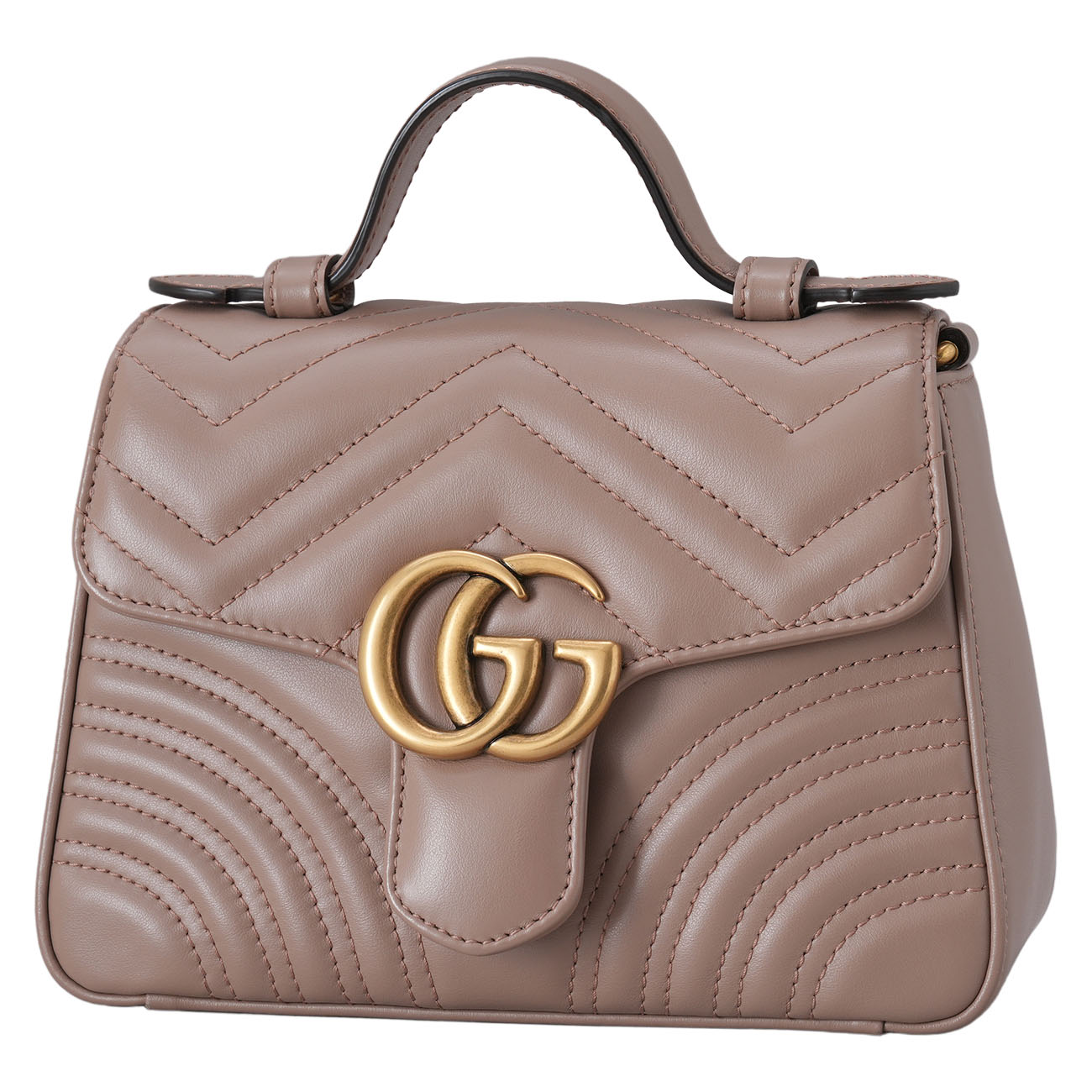 GUCCI(USED)구찌 547260 GG마몽 마틀라세 미니 탑핸들백