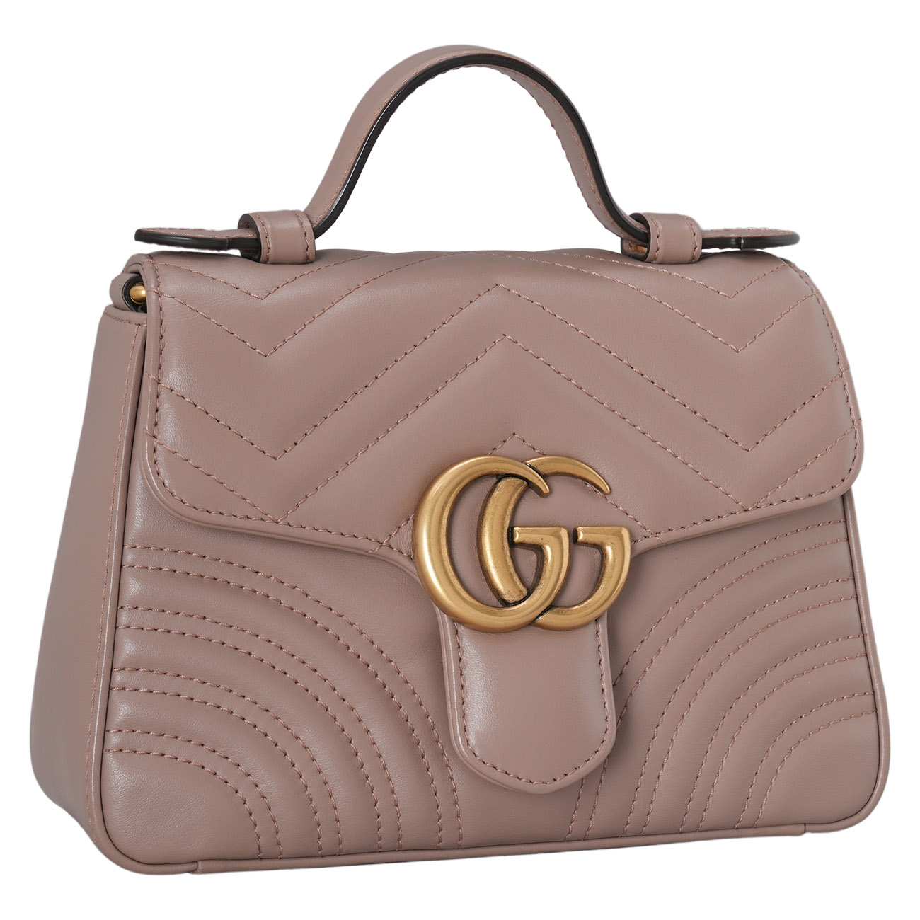 GUCCI(USED)구찌 547260 GG마몽 마틀라세 미니 탑핸들백