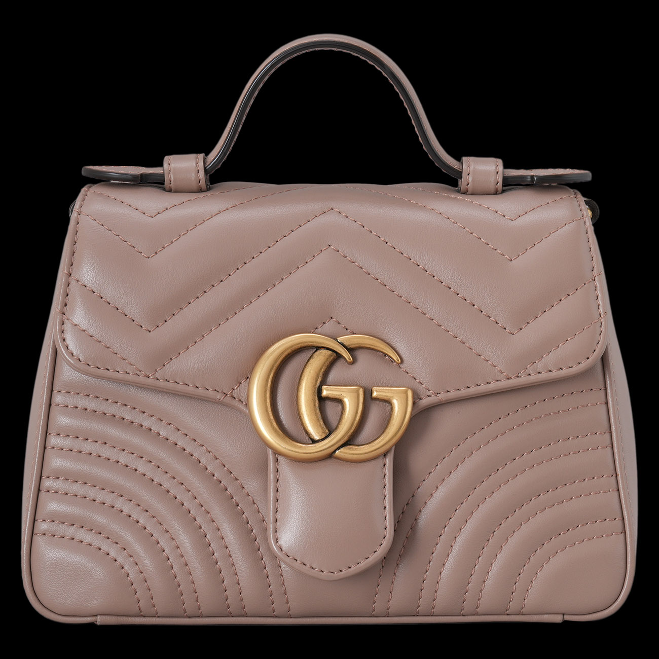 GUCCI(USED)구찌 547260 GG마몽 마틀라세 미니 탑핸들백