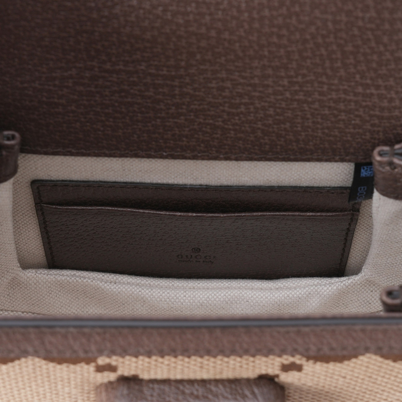 GUCCI(USED)구찌 686864 뱀부 1947 미니 탑 핸들백
