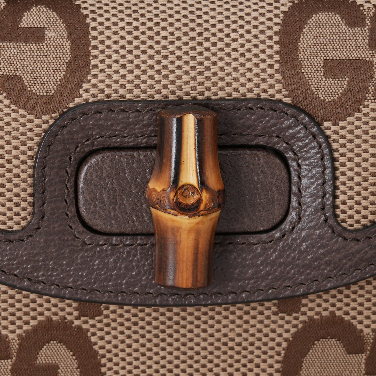 GUCCI(USED)구찌 686864 뱀부 1947 미니 탑 핸들백