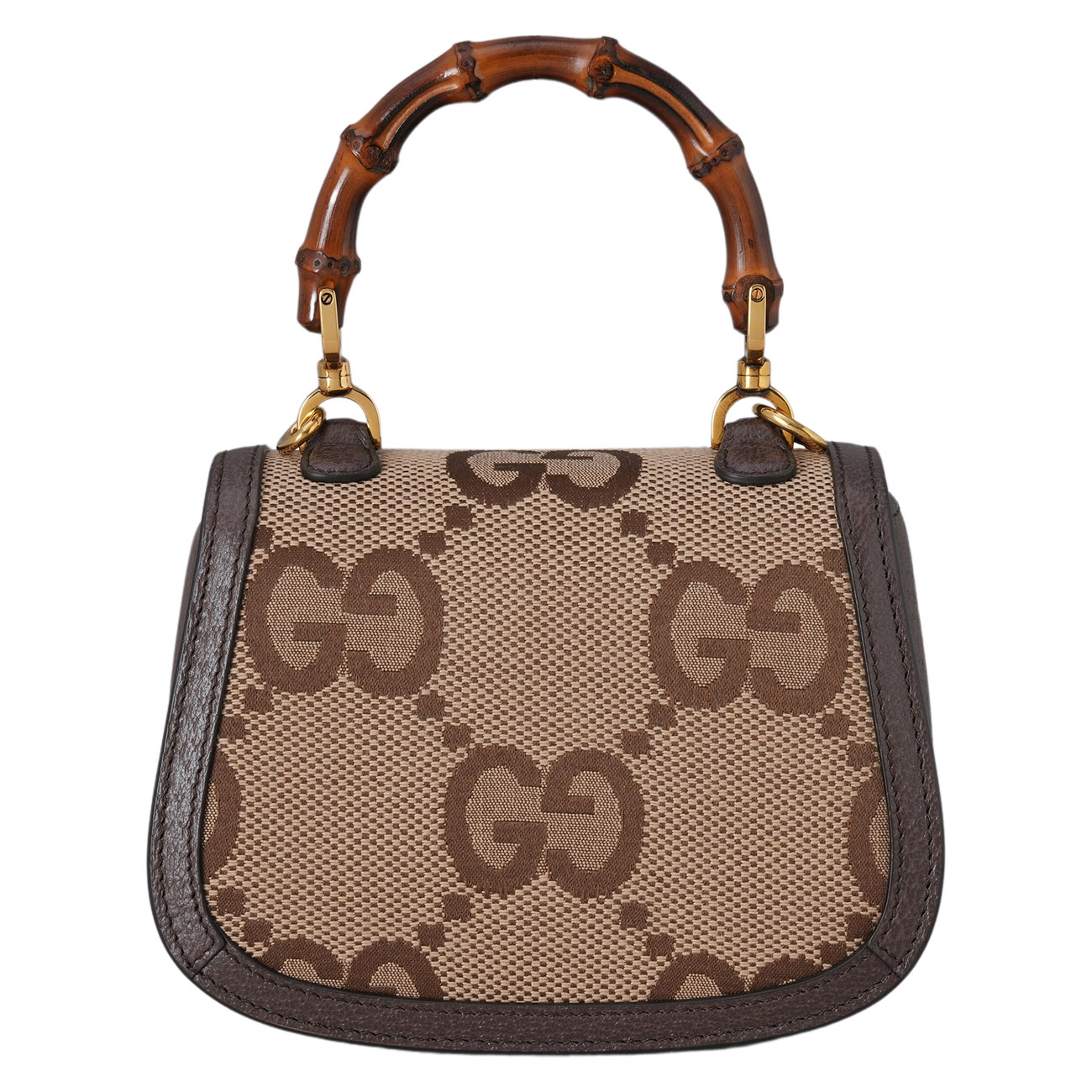 GUCCI(USED)구찌 686864 뱀부 1947 미니 탑 핸들백