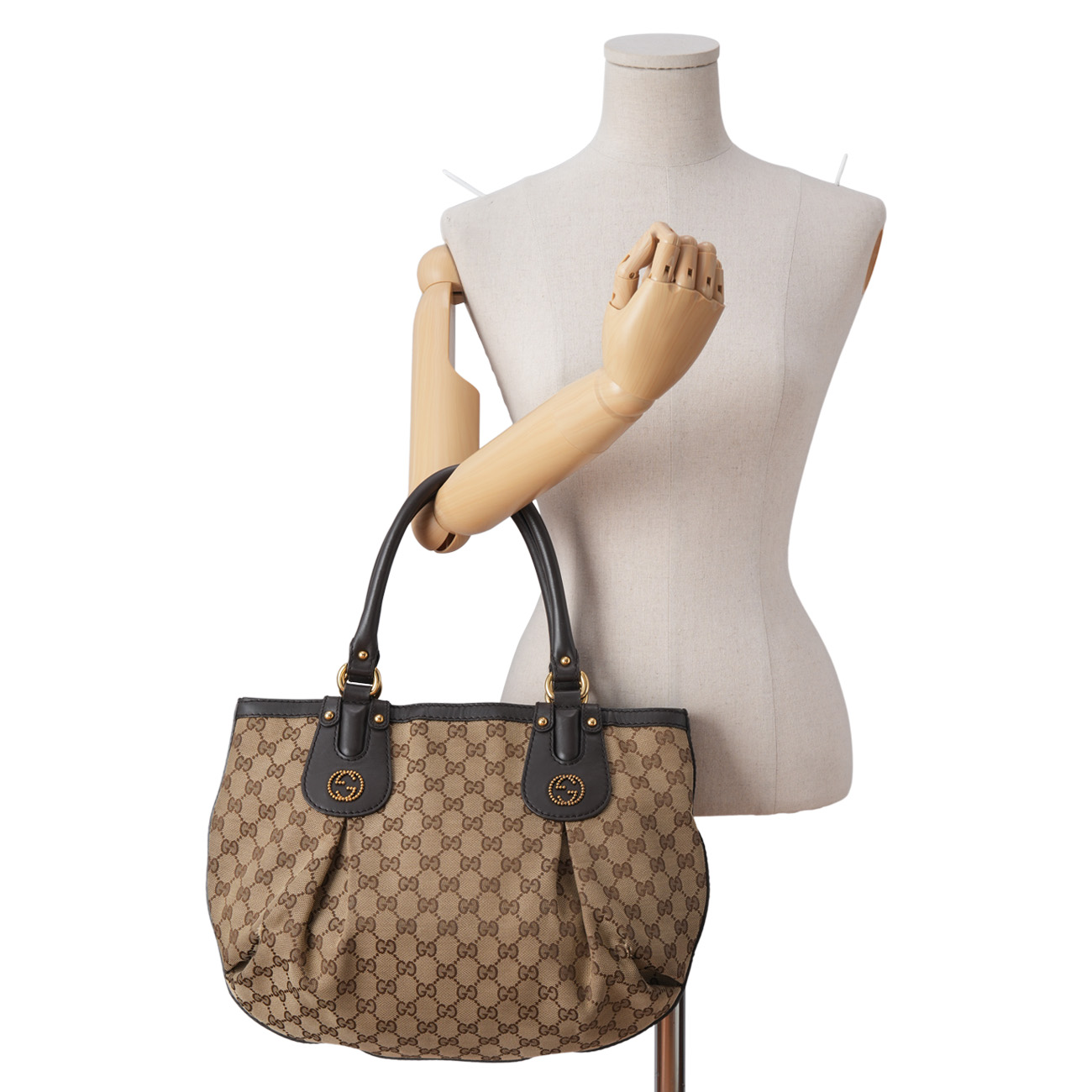GUCCI(USED)구찌 269953 자가드 토트백