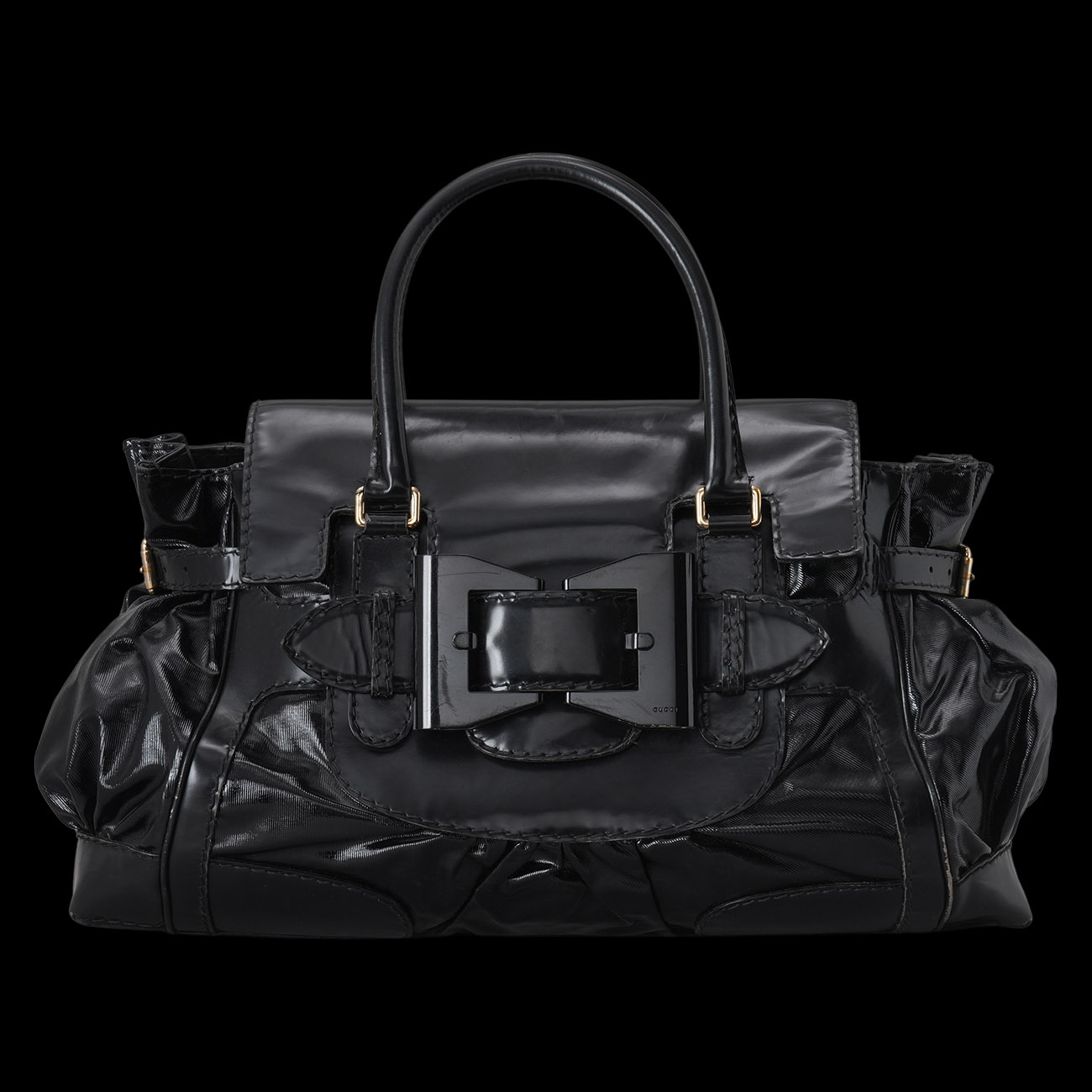 GUCCI(USED)구찌 페이던트 토트백