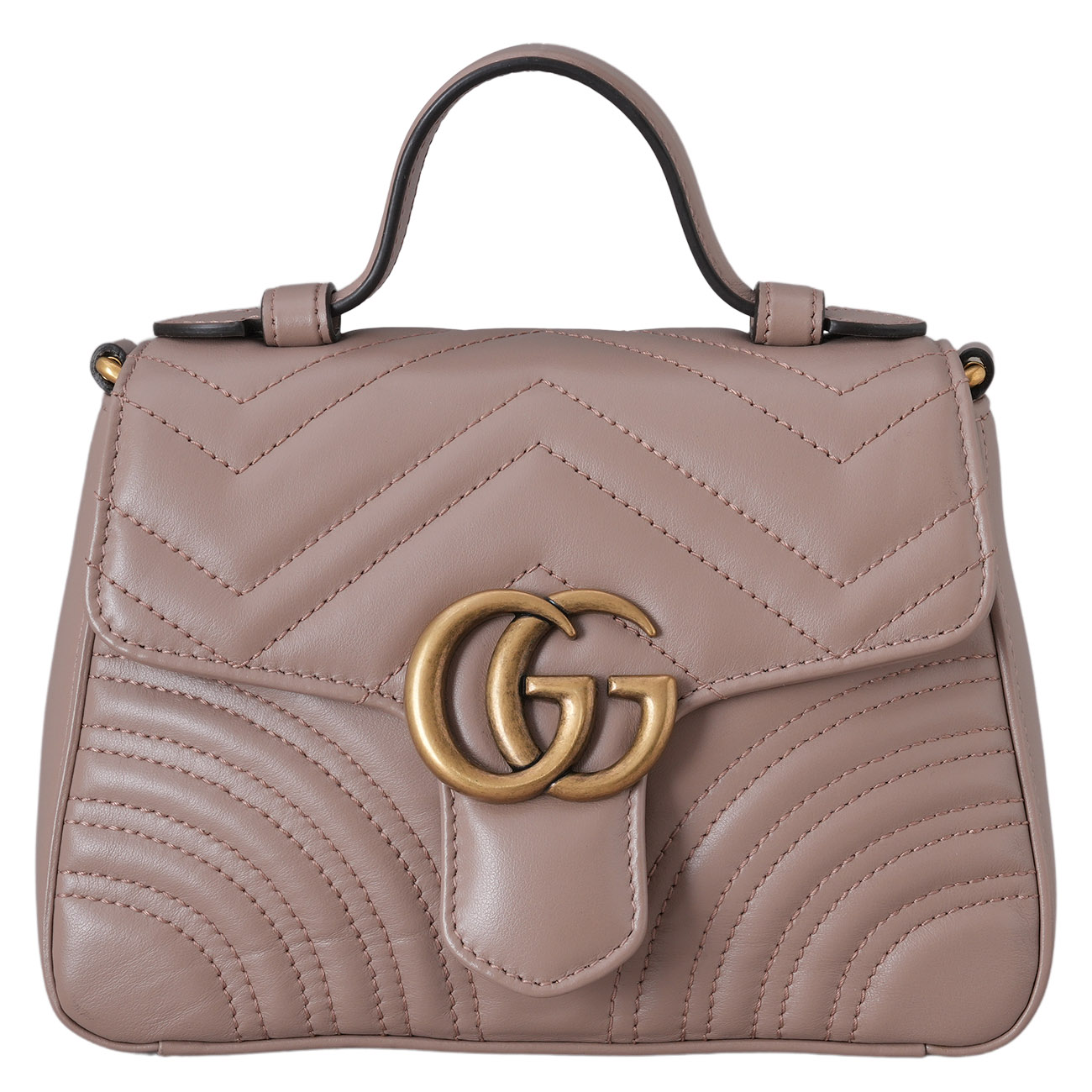 GUCCI(USED)구찌 547260 GG마몽 마틀라세 미니 탑핸들백