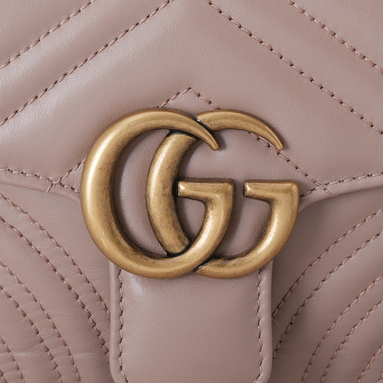 GUCCI(USED)구찌 547260 GG마몽 마틀라세 미니 탑핸들백