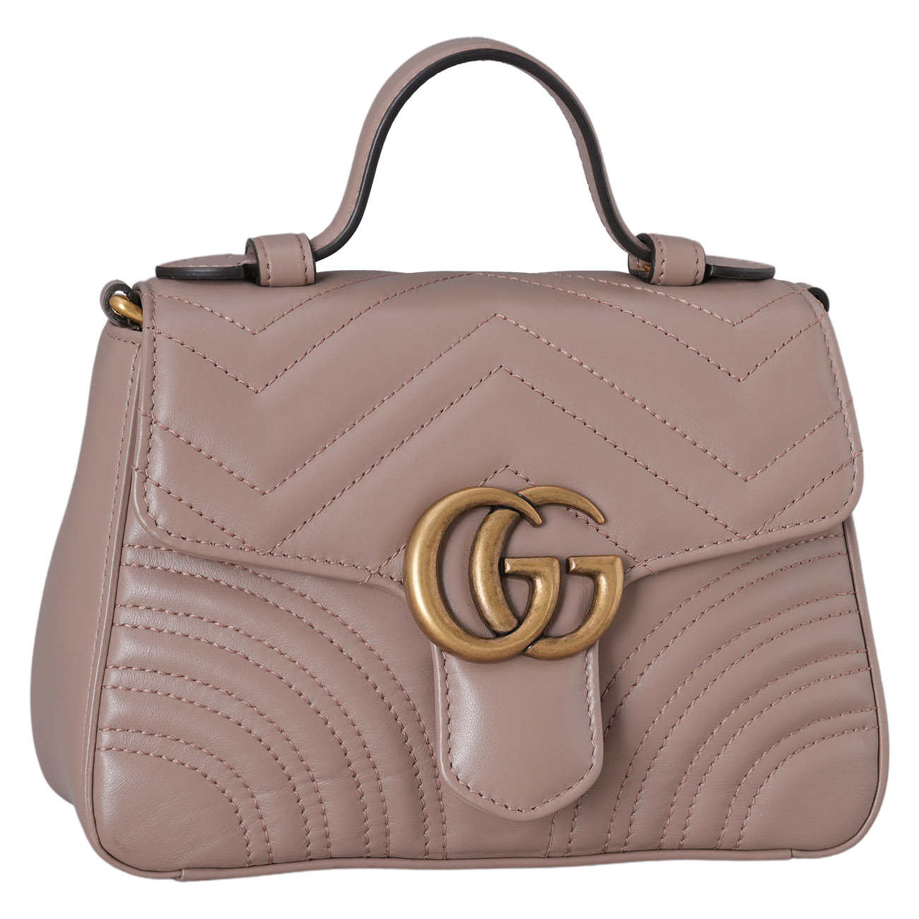 GUCCI(USED)구찌 547260 GG마몽 마틀라세 미니 탑핸들백