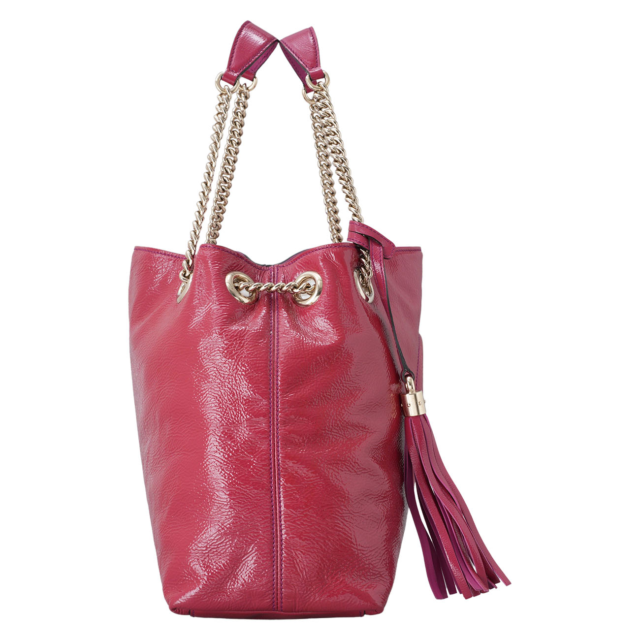 GUCCI(USED)구찌 308982 소호 테슬 체인 숄더백