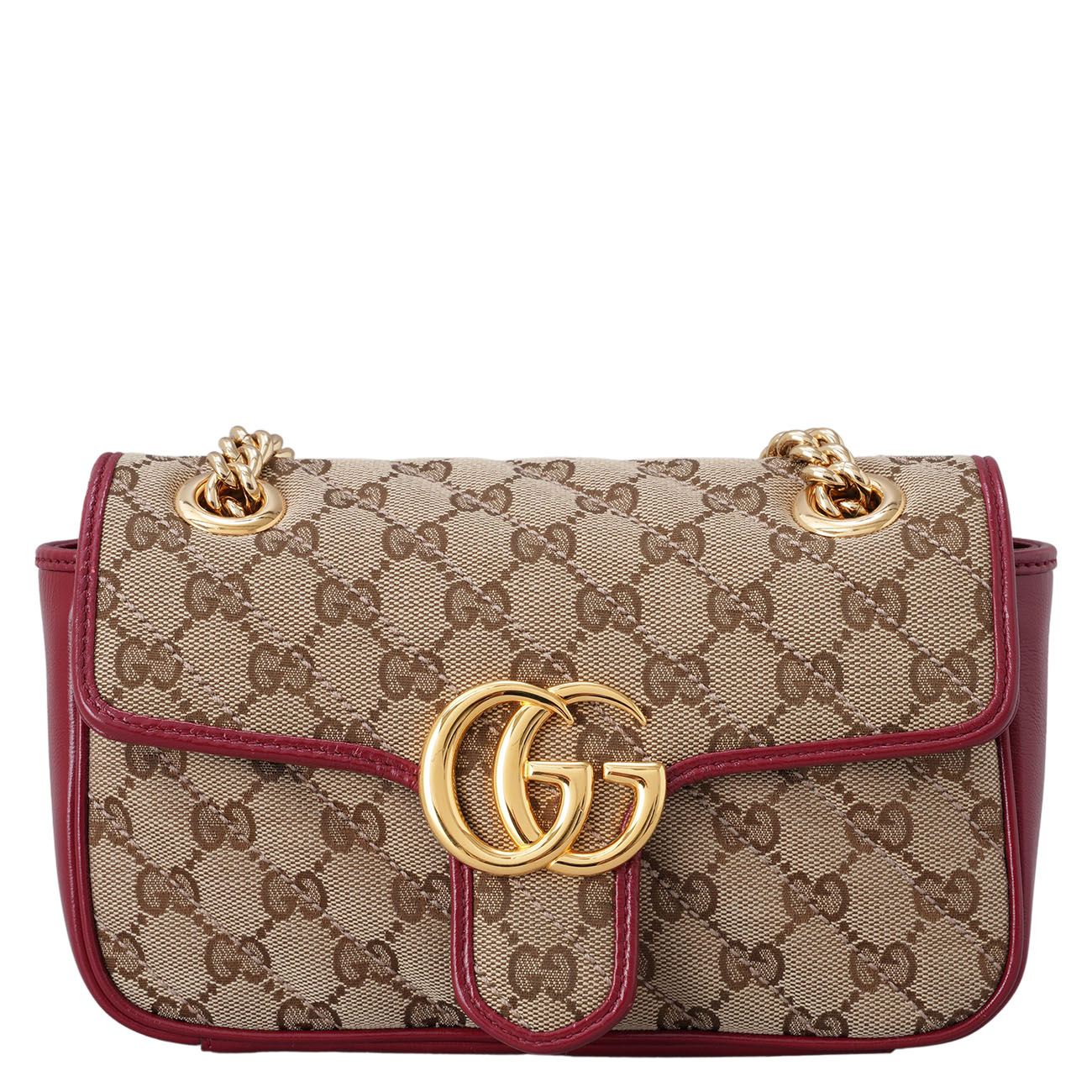 GUCCI(USED)구찌 446744 GG마몽 쟈가드 마틀라세 체인 숄더백