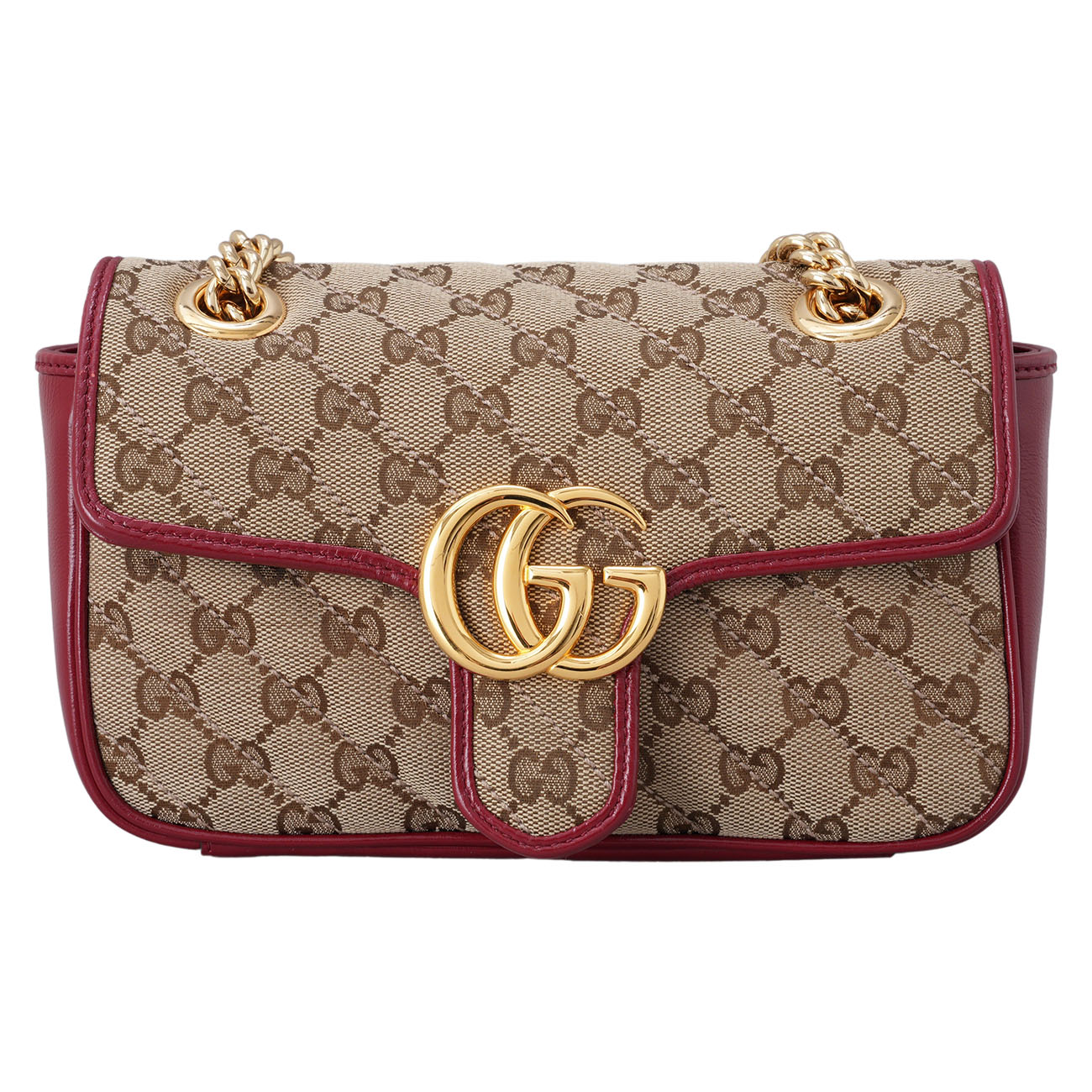 GUCCI(USED)구찌 446744 GG마몽 쟈가드 마틀라세 체인 숄더백