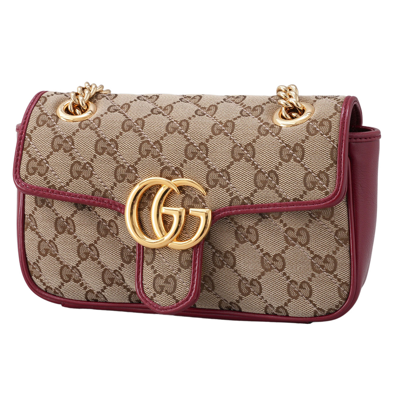 GUCCI(USED)구찌 446744 GG마몽 쟈가드 마틀라세 체인 숄더백
