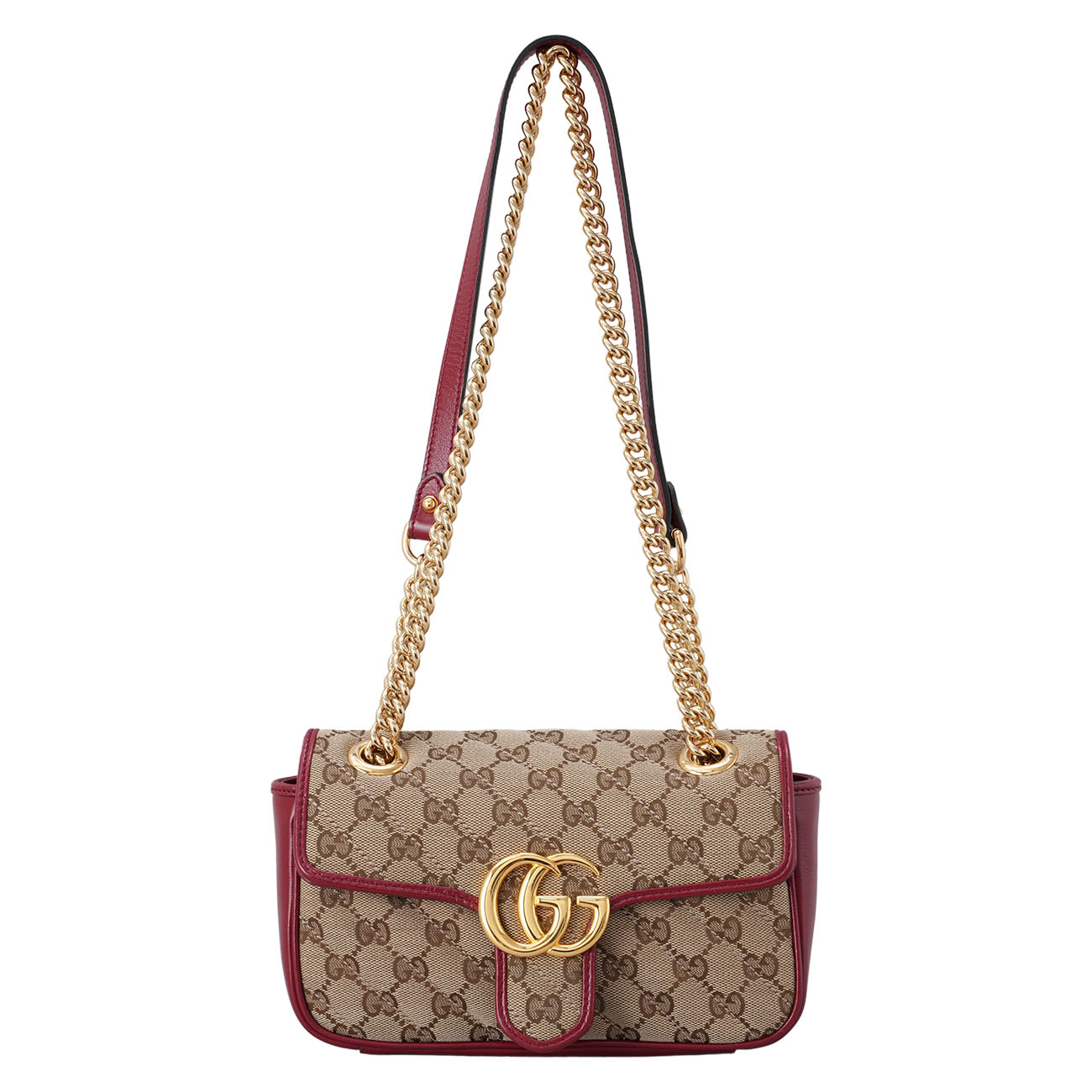 GUCCI(USED)구찌 446744 GG마몽 쟈가드 마틀라세 체인 숄더백