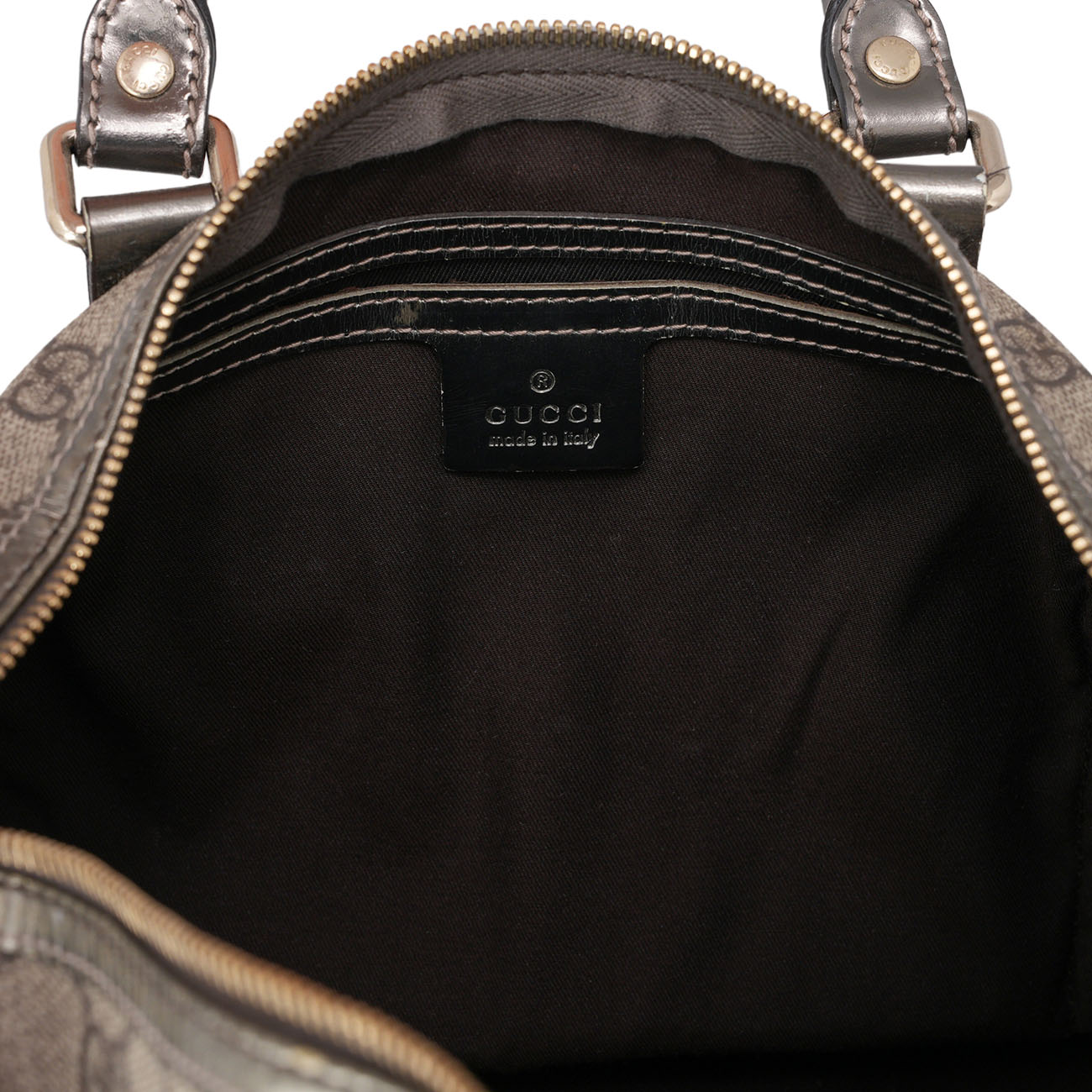 GUCCI(USED)구찌 193603 PVC 보스턴백