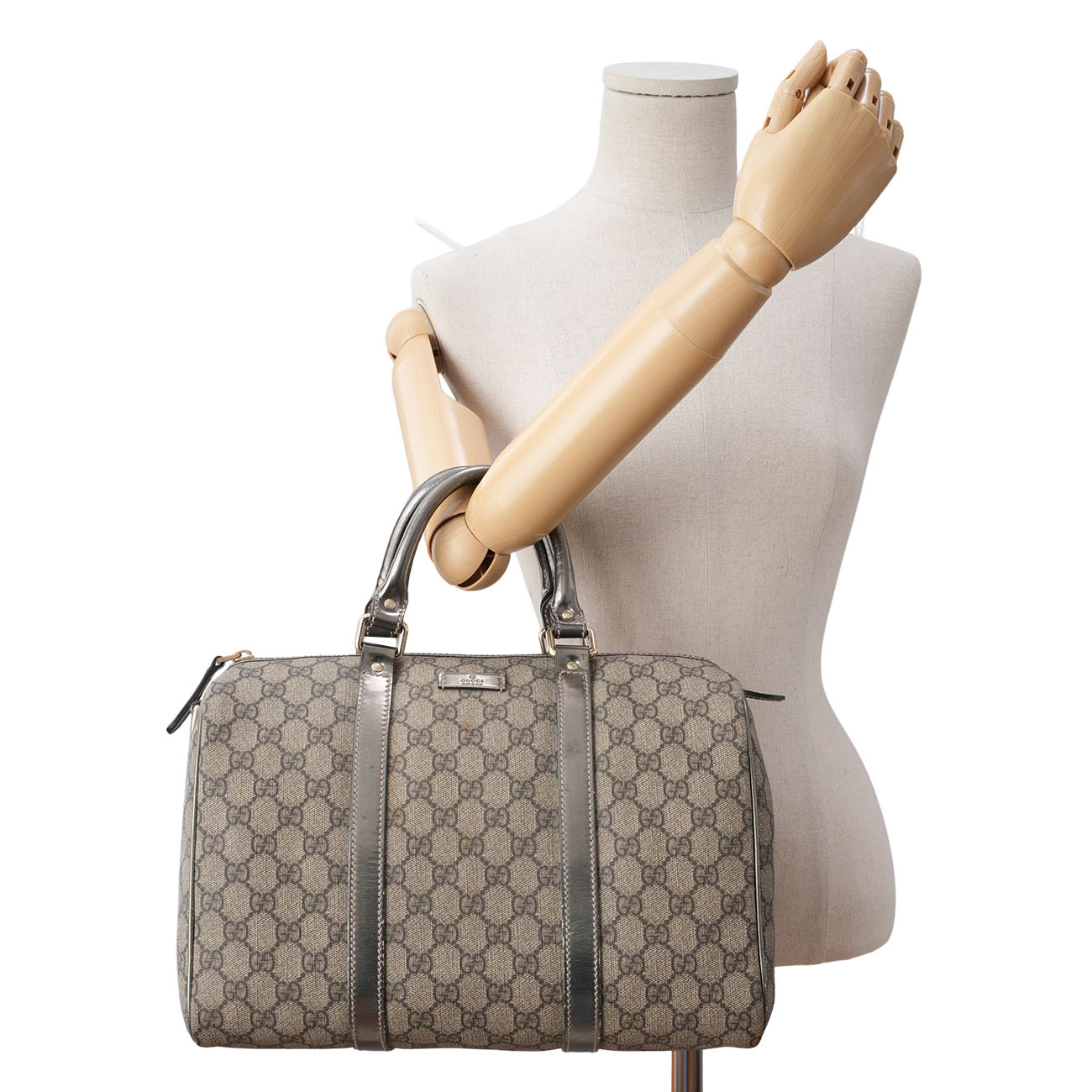 GUCCI(USED)구찌 193603 PVC 보스턴백