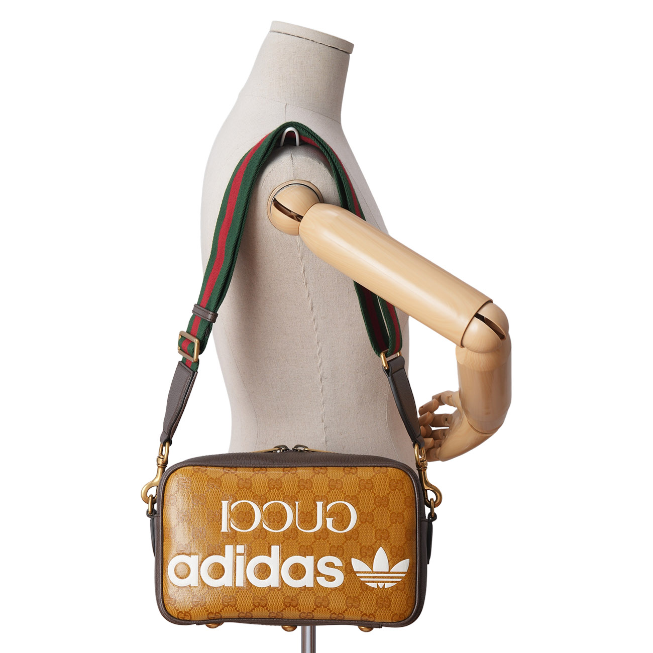 GUCCI(USED)구찌 702427 아디다스 콜라보 크로스백