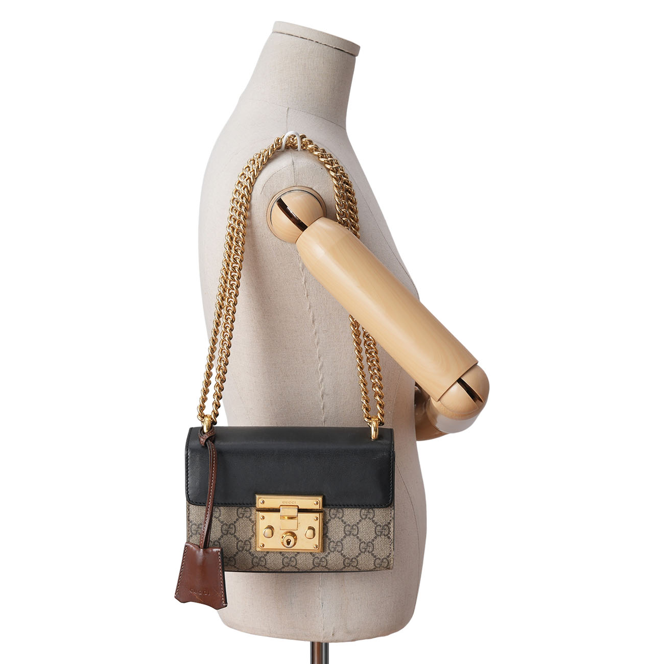 GUCCI(USED)구찌 409487 패들락 스몰 체인 숄더백