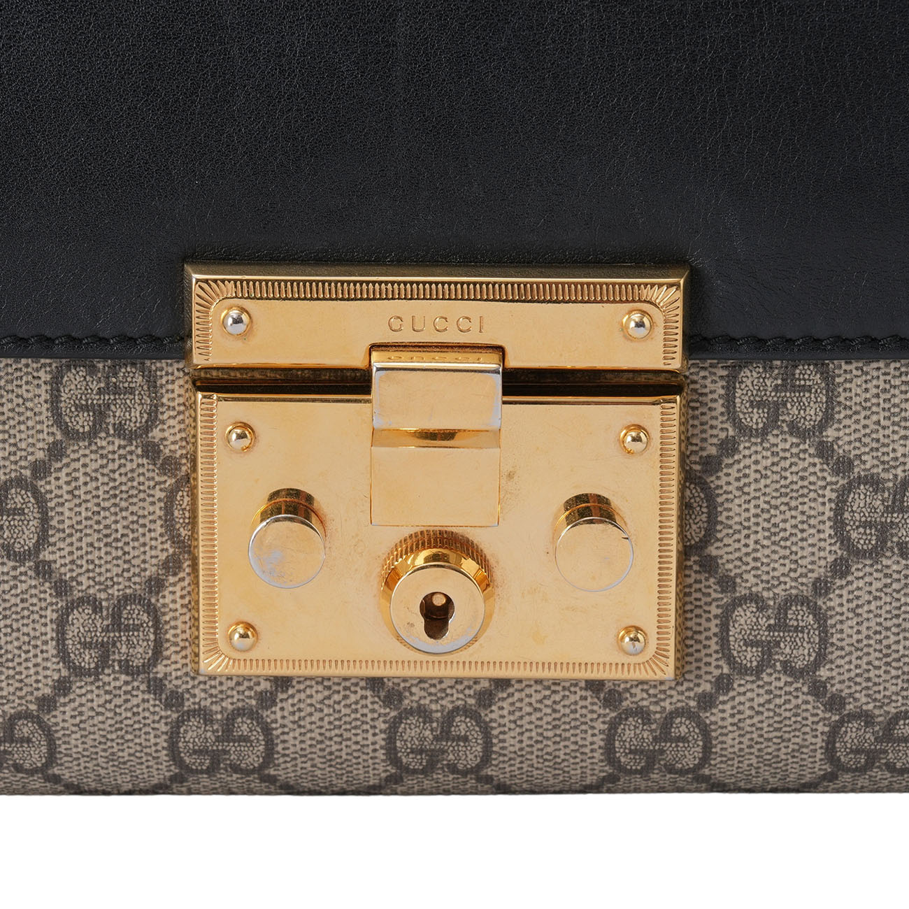 GUCCI(USED)구찌 409487 패들락 스몰 체인 숄더백