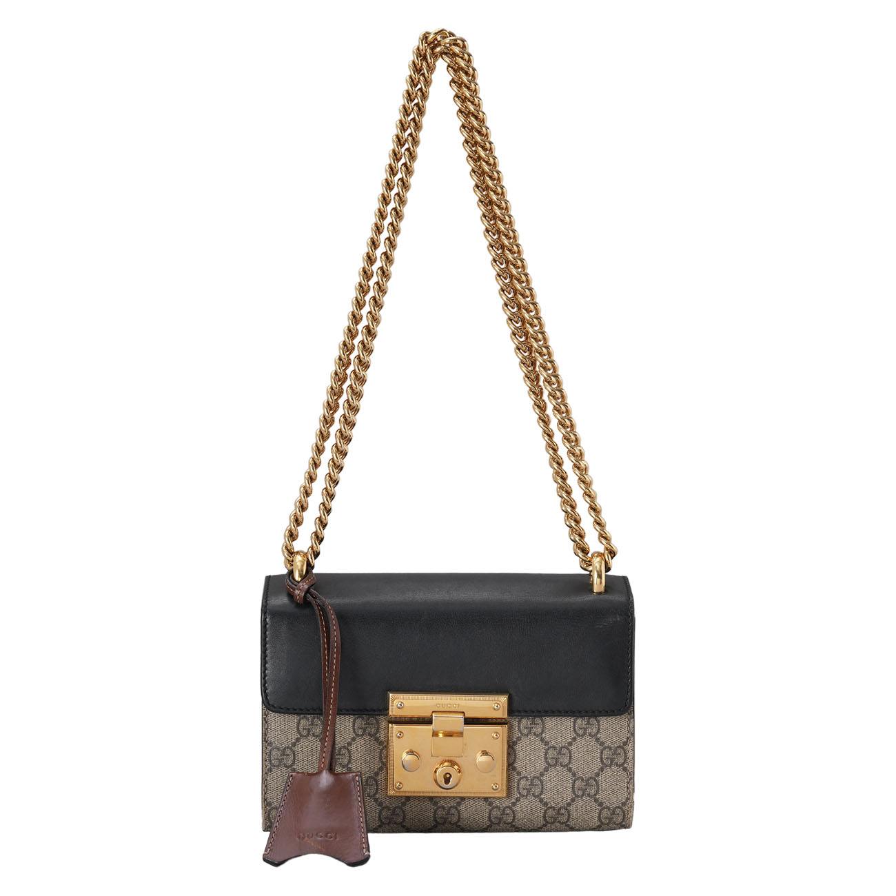 GUCCI(USED)구찌 409487 패들락 스몰 체인 숄더백