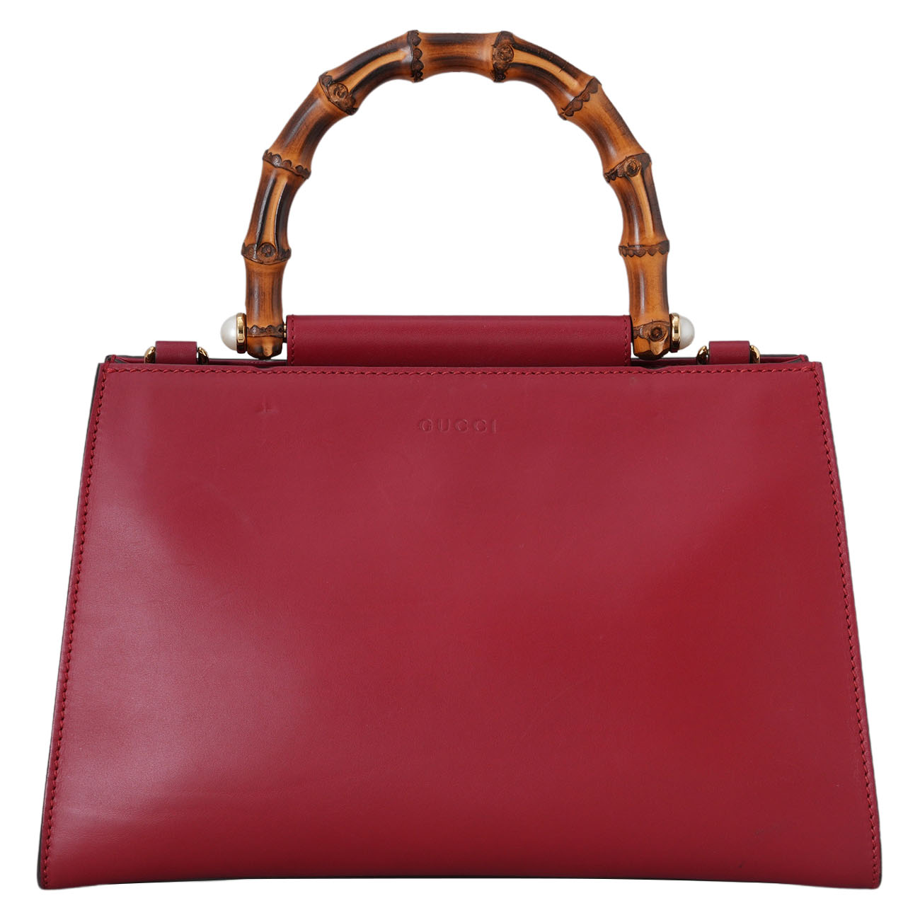 GUCCI(USED)구찌 459076 님페이아 뱀부 탑핸들 토트겸 숄더백