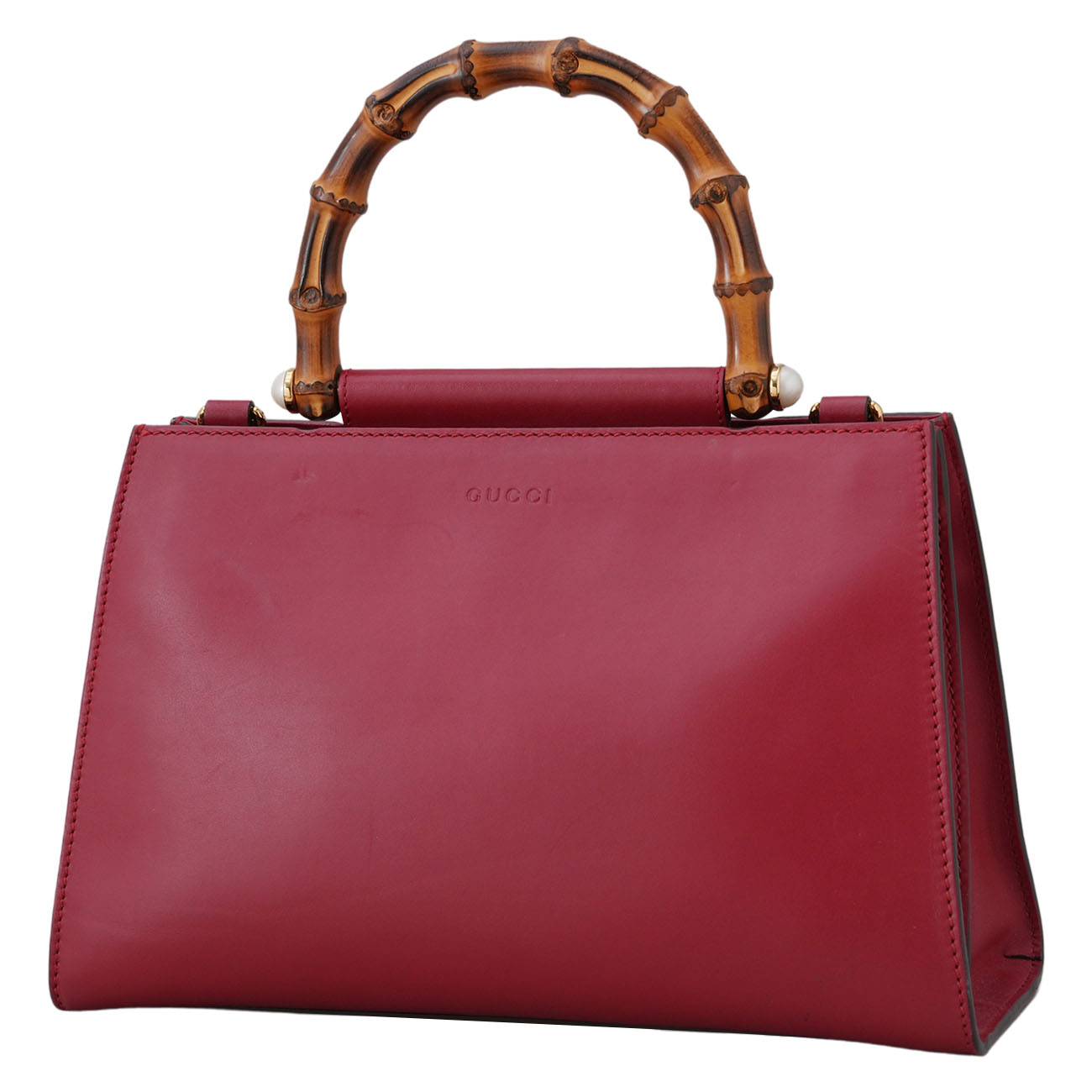 GUCCI(USED)구찌 459076 님페이아 뱀부 탑핸들 토트겸 숄더백