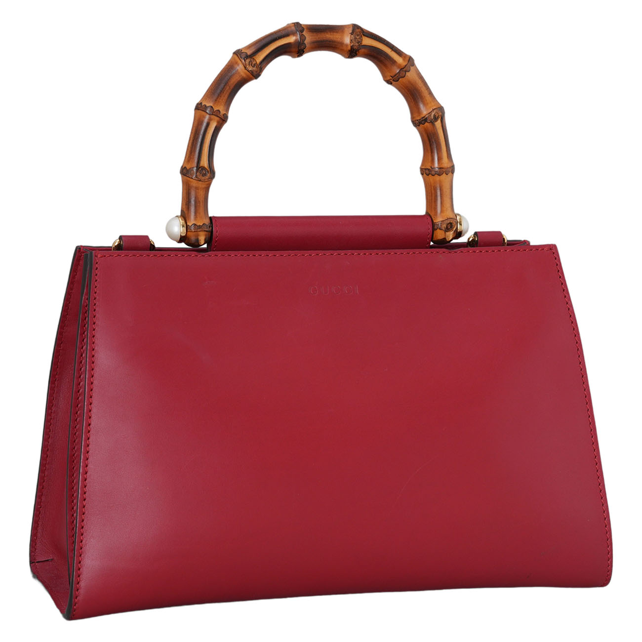 GUCCI(USED)구찌 459076 님페이아 뱀부 탑핸들 토트겸 숄더백
