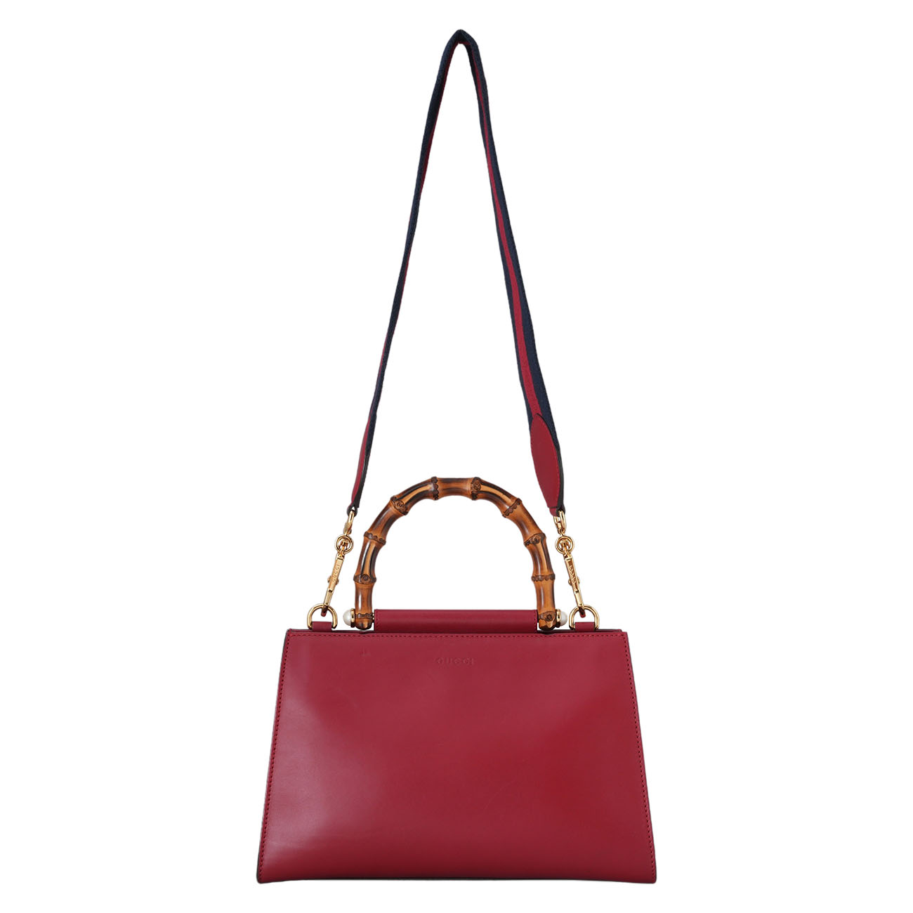 GUCCI(USED)구찌 459076 님페이아 뱀부 탑핸들 토트겸 숄더백