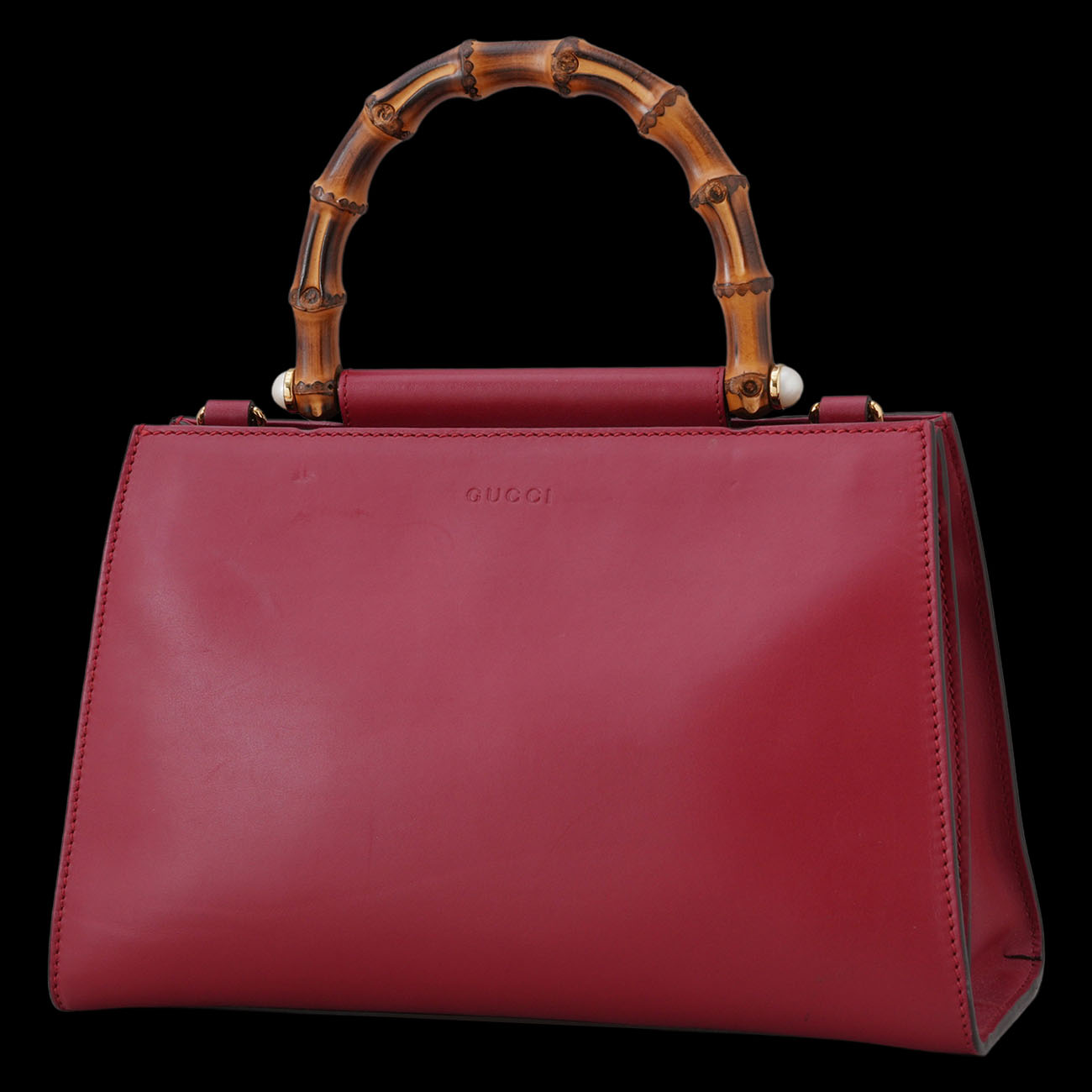GUCCI(USED)구찌 459076 님페이아 뱀부 탑핸들 토트겸 숄더백