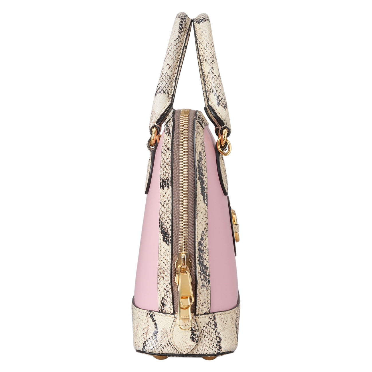 GUCCI(USED)구찌 621220 홀스빗 1955 파이톤 스몰 탑 핸들백