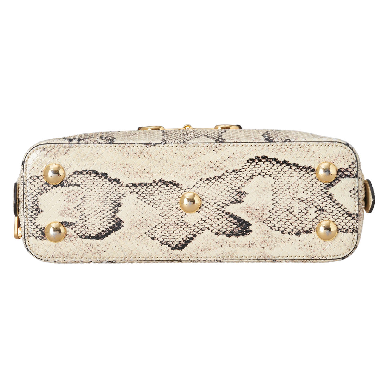 GUCCI(USED)구찌 621220 홀스빗 1955 파이톤 스몰 탑 핸들백