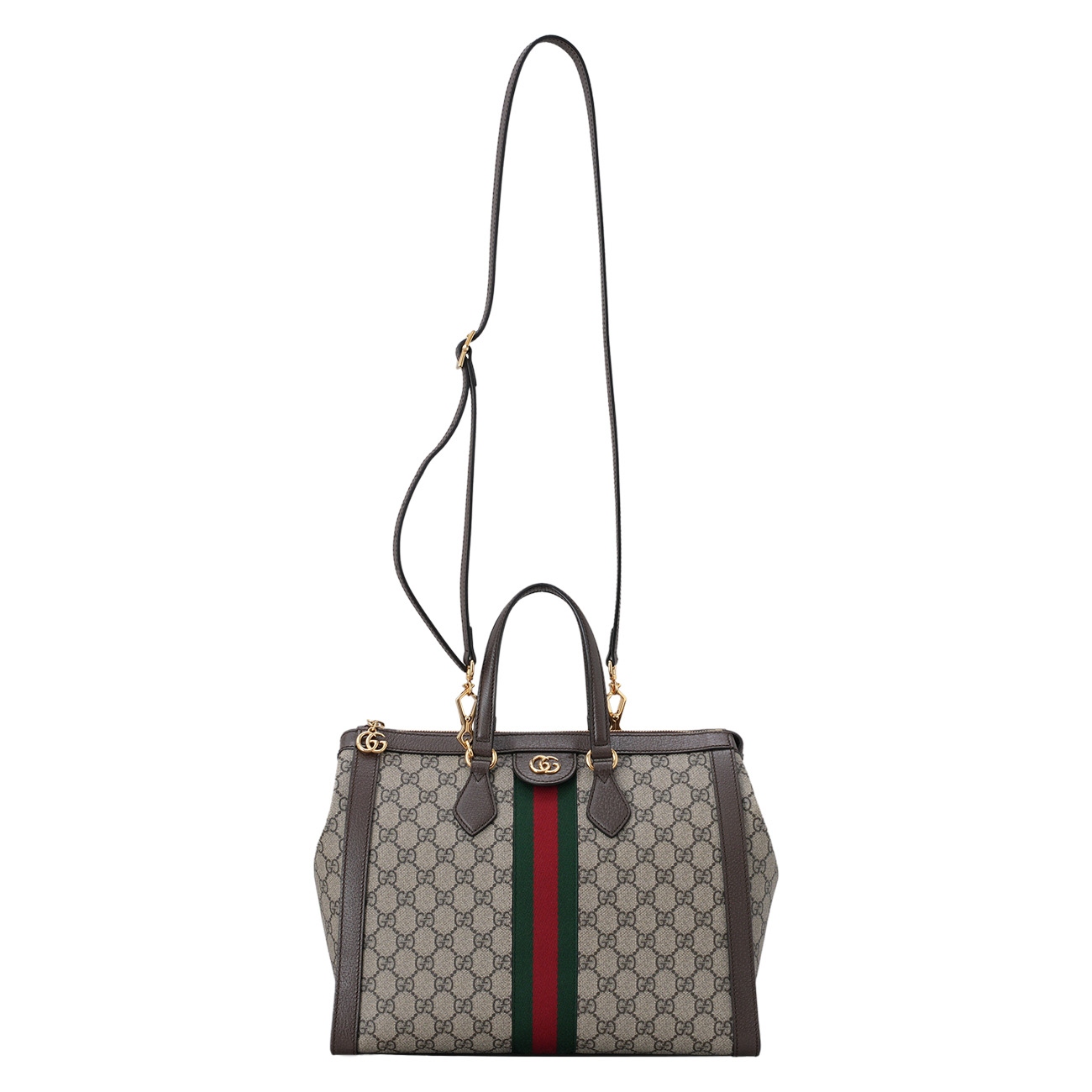 GUCCI(USED)구찌 524537 오피디아 GG수프림 탑 핸들백