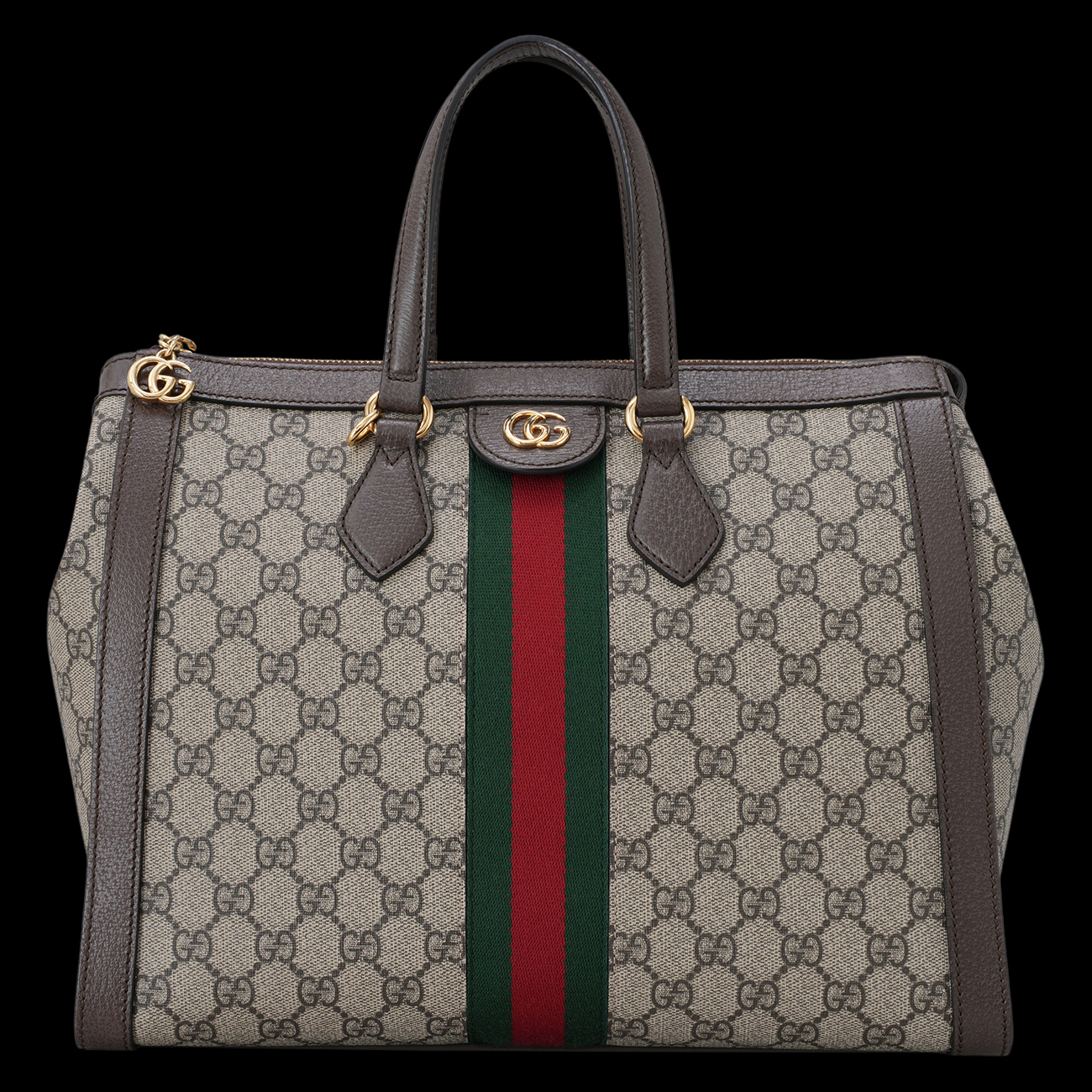 GUCCI(USED)구찌 524537 오피디아 GG수프림 탑 핸들백