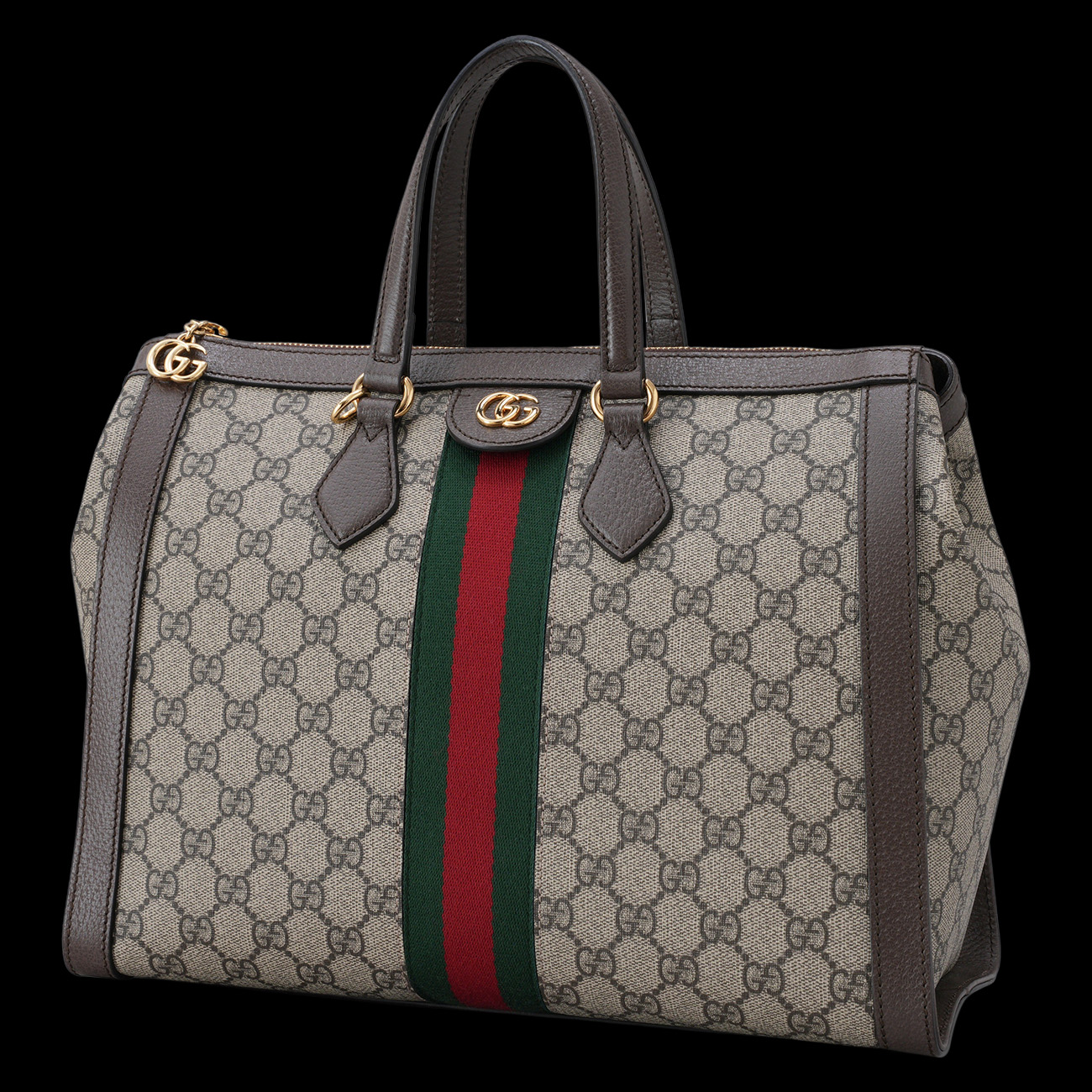 GUCCI(USED)구찌 524537 오피디아 GG수프림 탑 핸들백