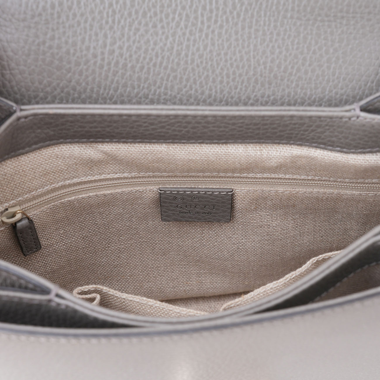 GUCCI(USED)구찌 510302 인터로킹 탑핸들 체인백