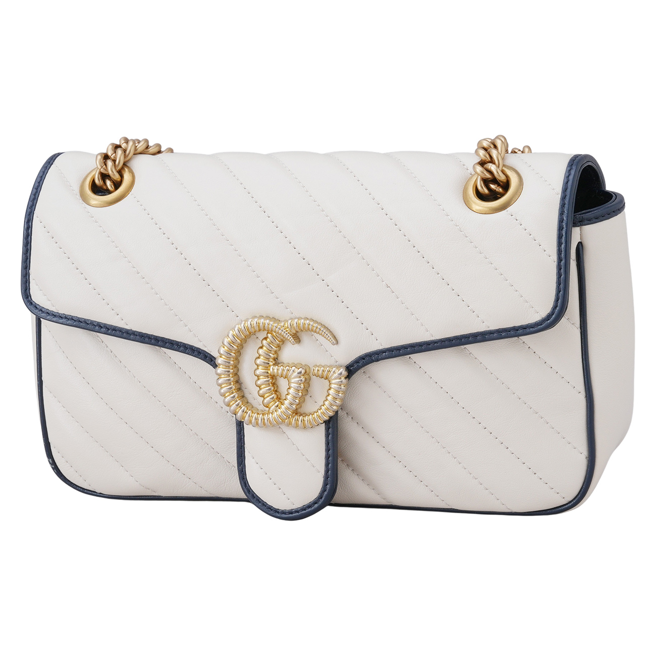 GUCCI(USED)구찌 443497 GG 마몽 마틀라세 체인 숄더백
