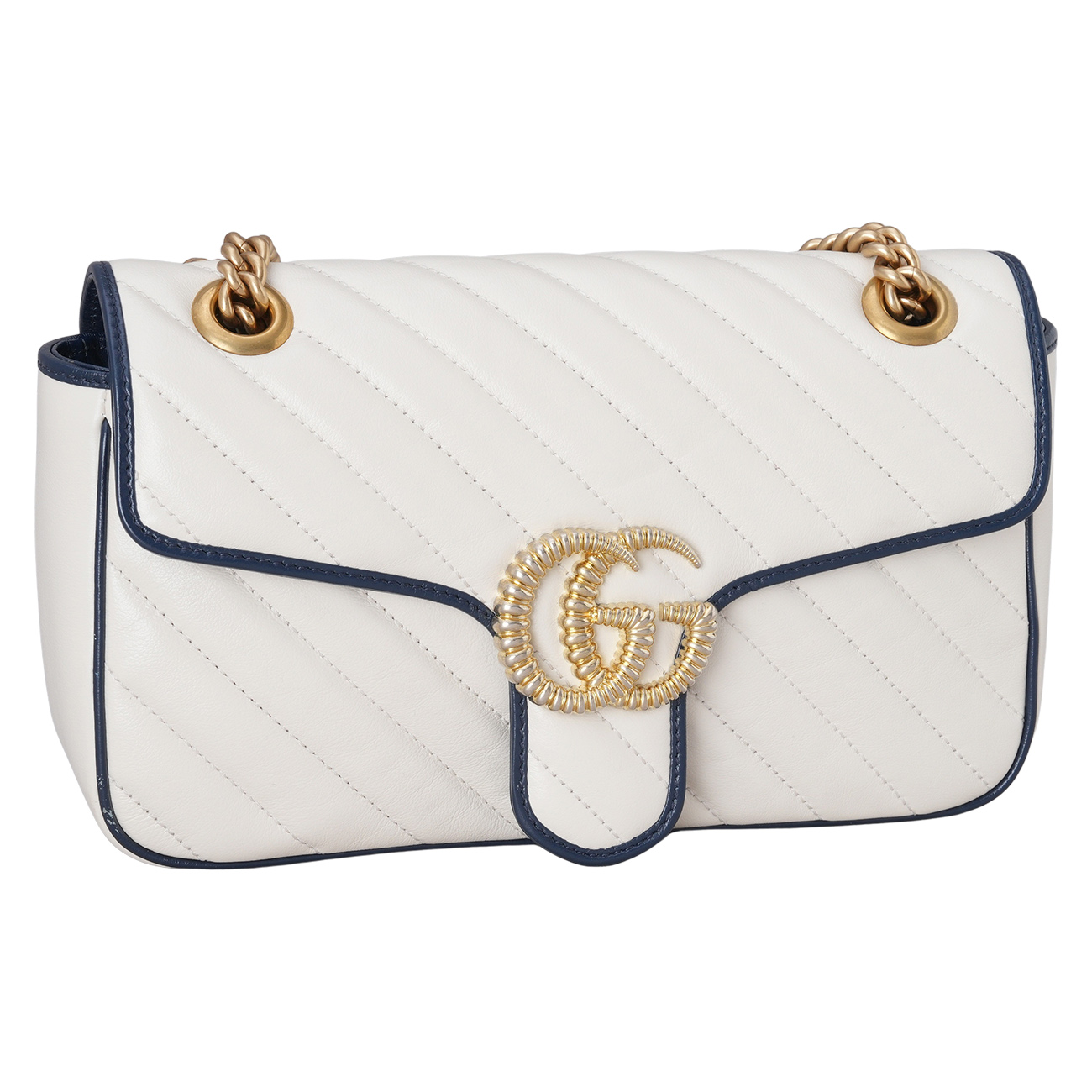 GUCCI(USED)구찌 443497 GG 마몽 마틀라세 체인 숄더백