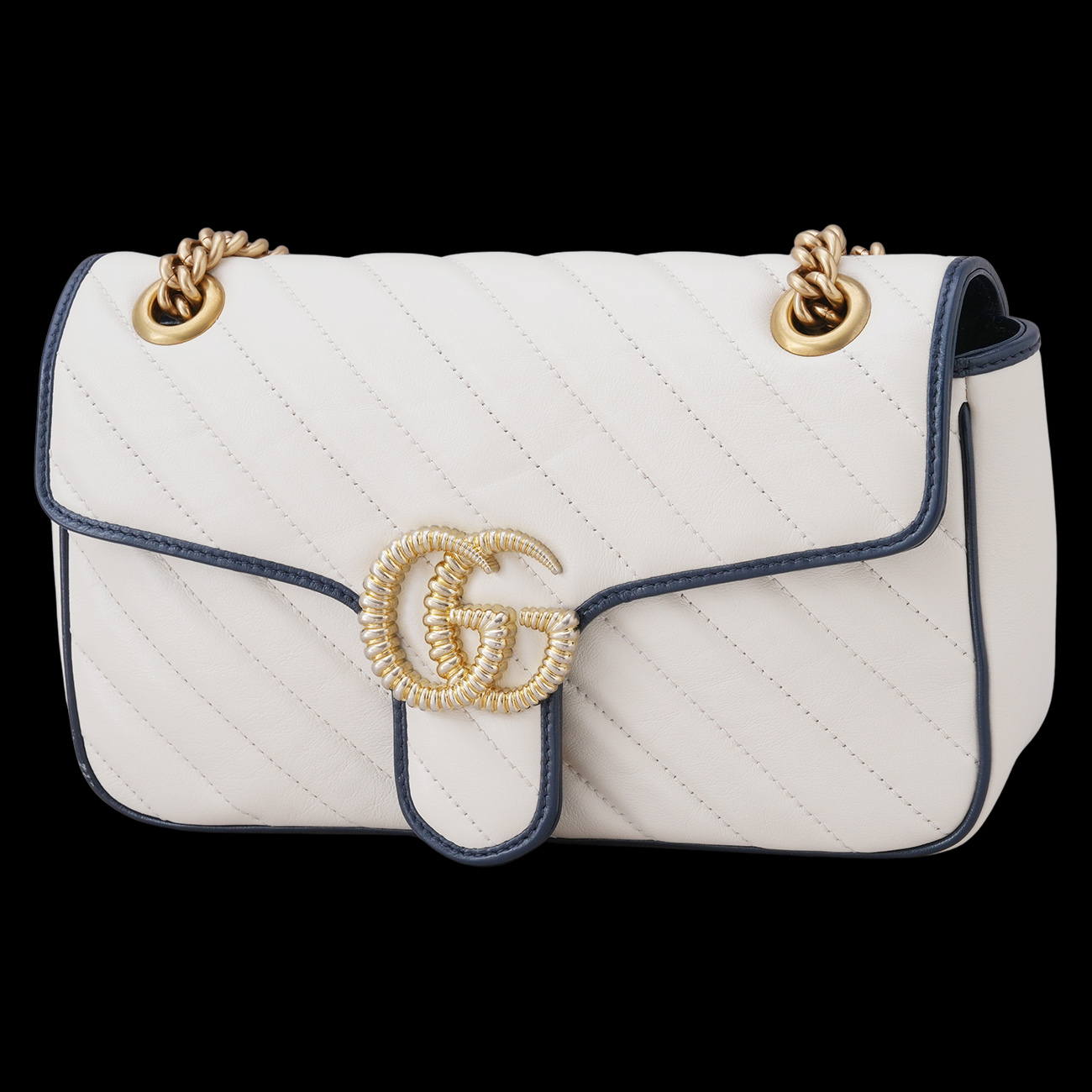 GUCCI(USED)구찌 443497 GG 마몽 마틀라세 체인 숄더백