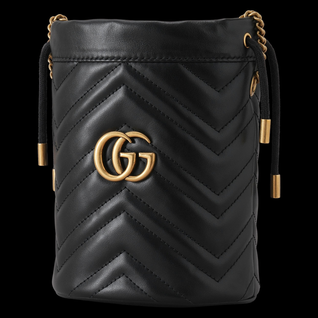 GUCCI(USED)구찌 575163 GG마몽 미니 버킷백
