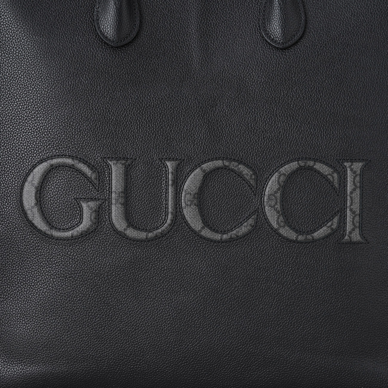 GUCCI(USED)구찌 770975 로고 레더 토트백