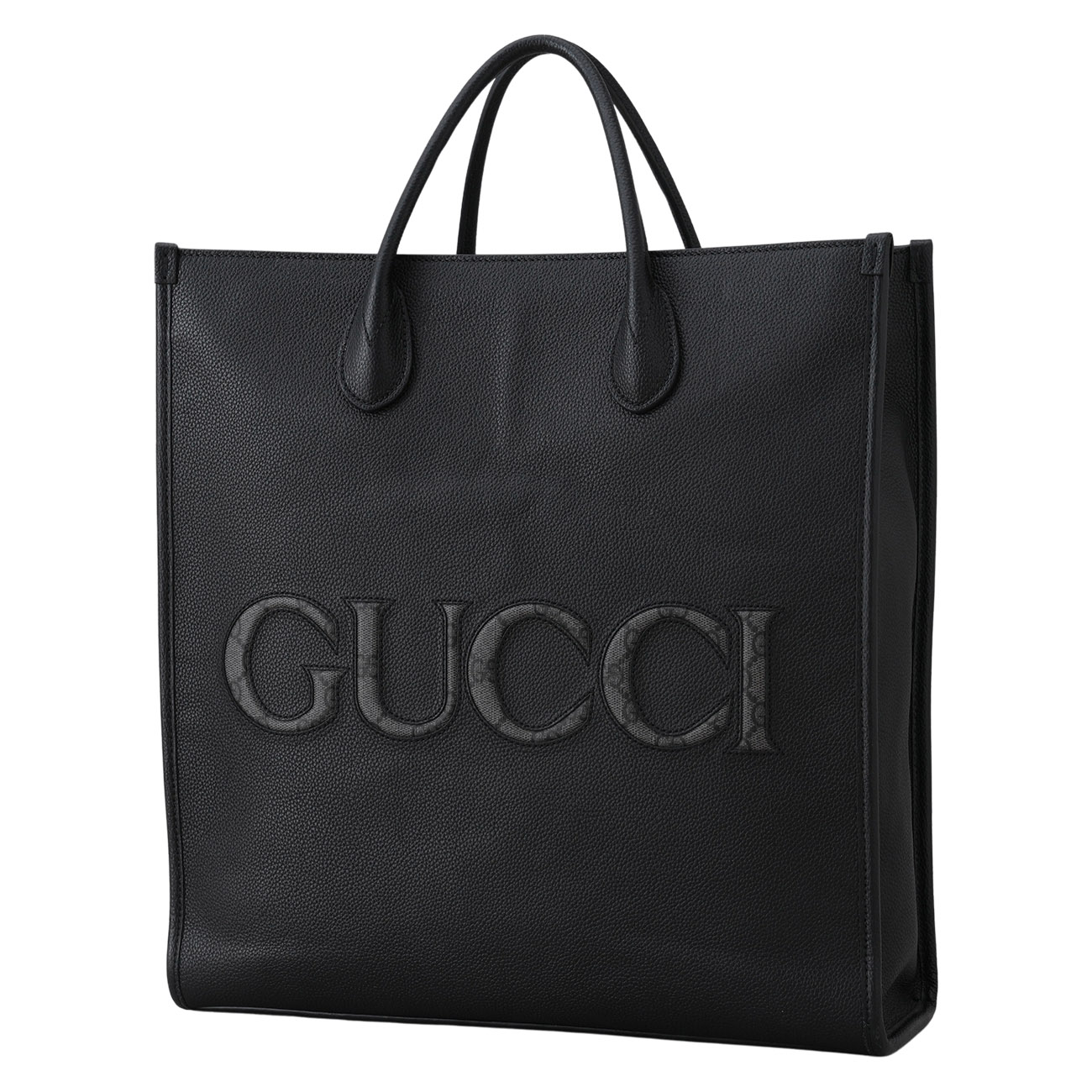 GUCCI(USED)구찌 770975 로고 레더 토트백
