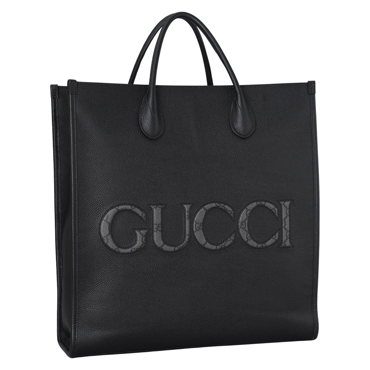 GUCCI(USED)구찌 770975 로고 레더 토트백