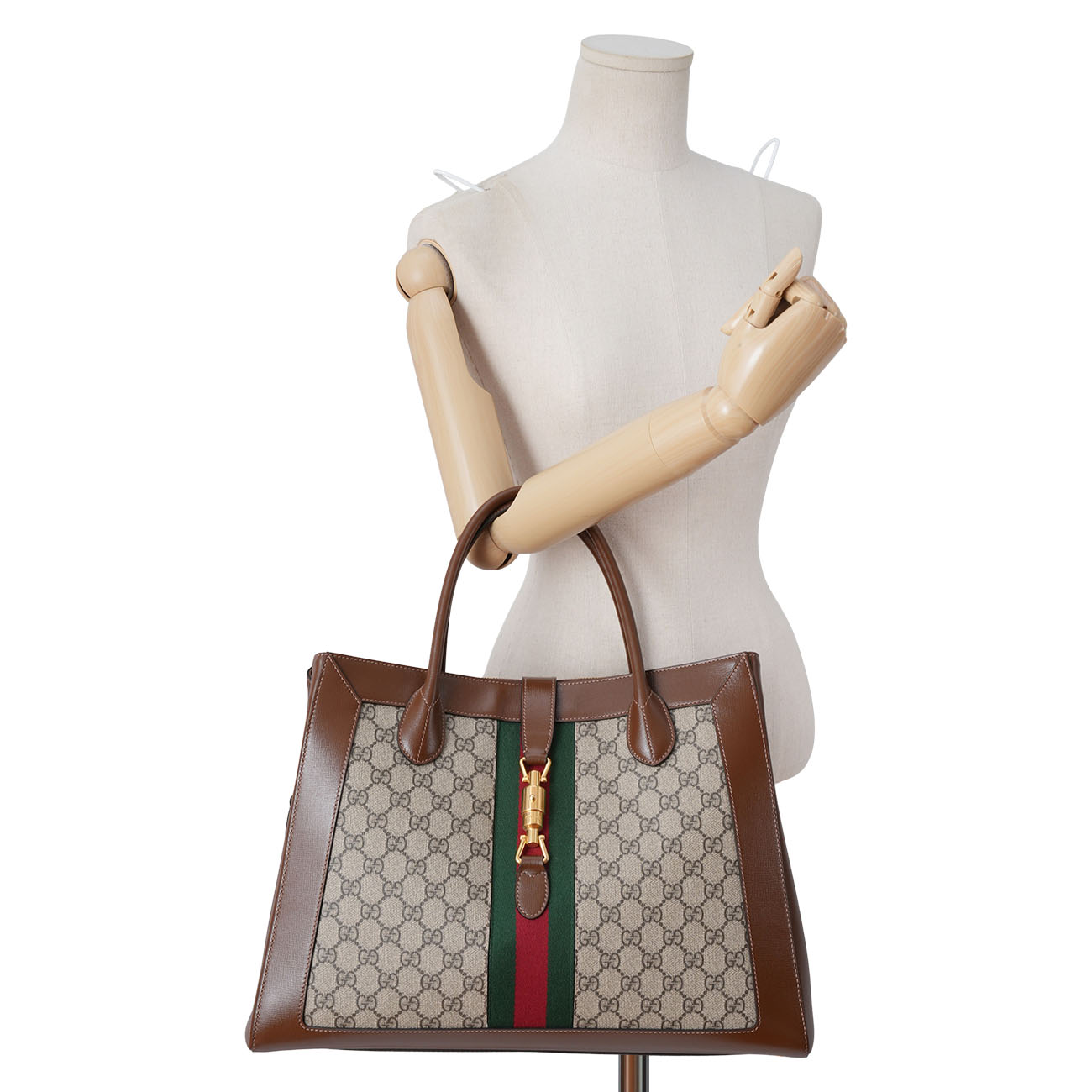 Gucci(USED)구찌 649015 1961 재키 라지 토트겸 숄더백