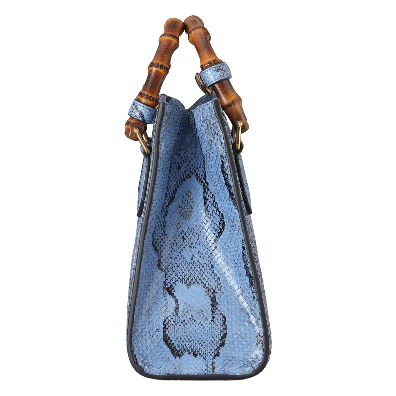 GUCCI(NEW)구찌 734677 파이톤 뱀부 다이애나 토트겸 숄더백